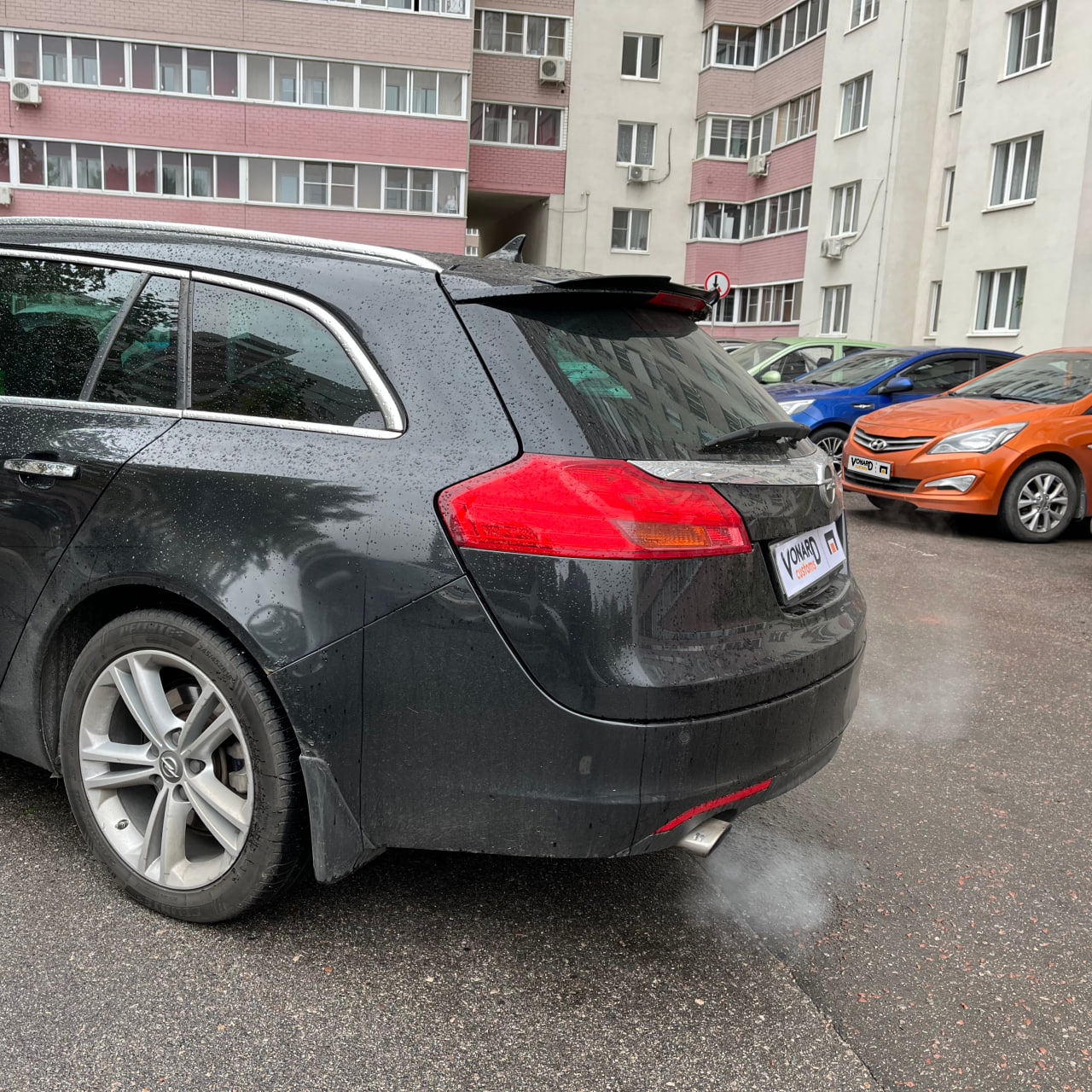 картинка Спойлер лезвие крышки багажника Opel Insignia 1 универсал (короткий) vonard customs 