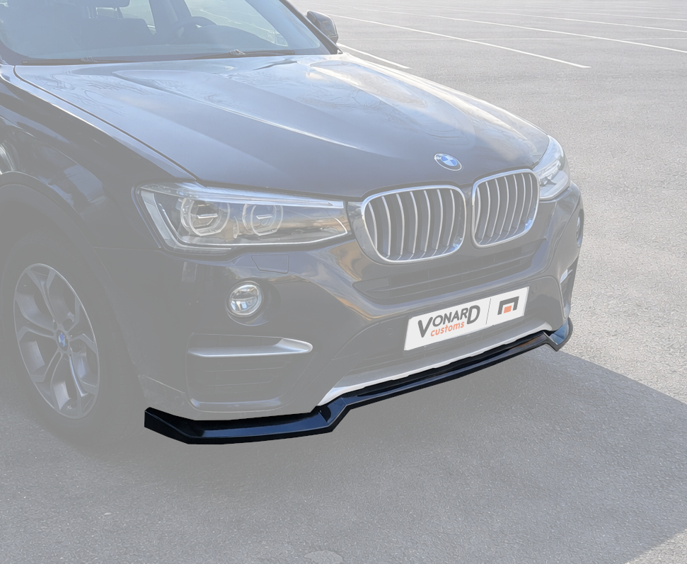 картинка Сплиттер переднего бампера BMW X4 F26 - под покраску vonard customs 