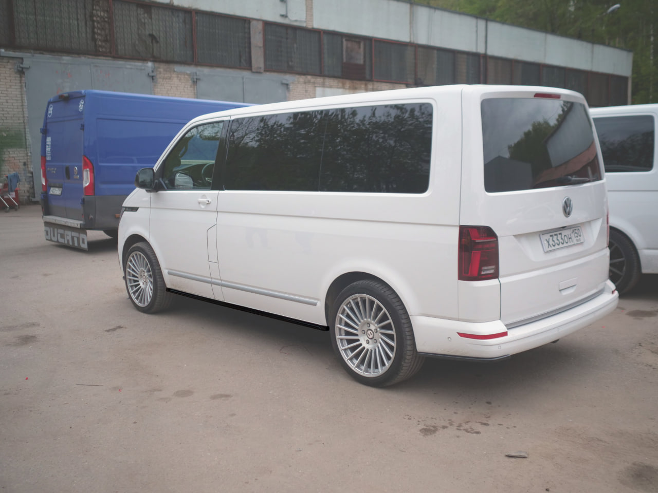 картинка Пороги VW T5 T6 (slim) - под покраску vonard customs 