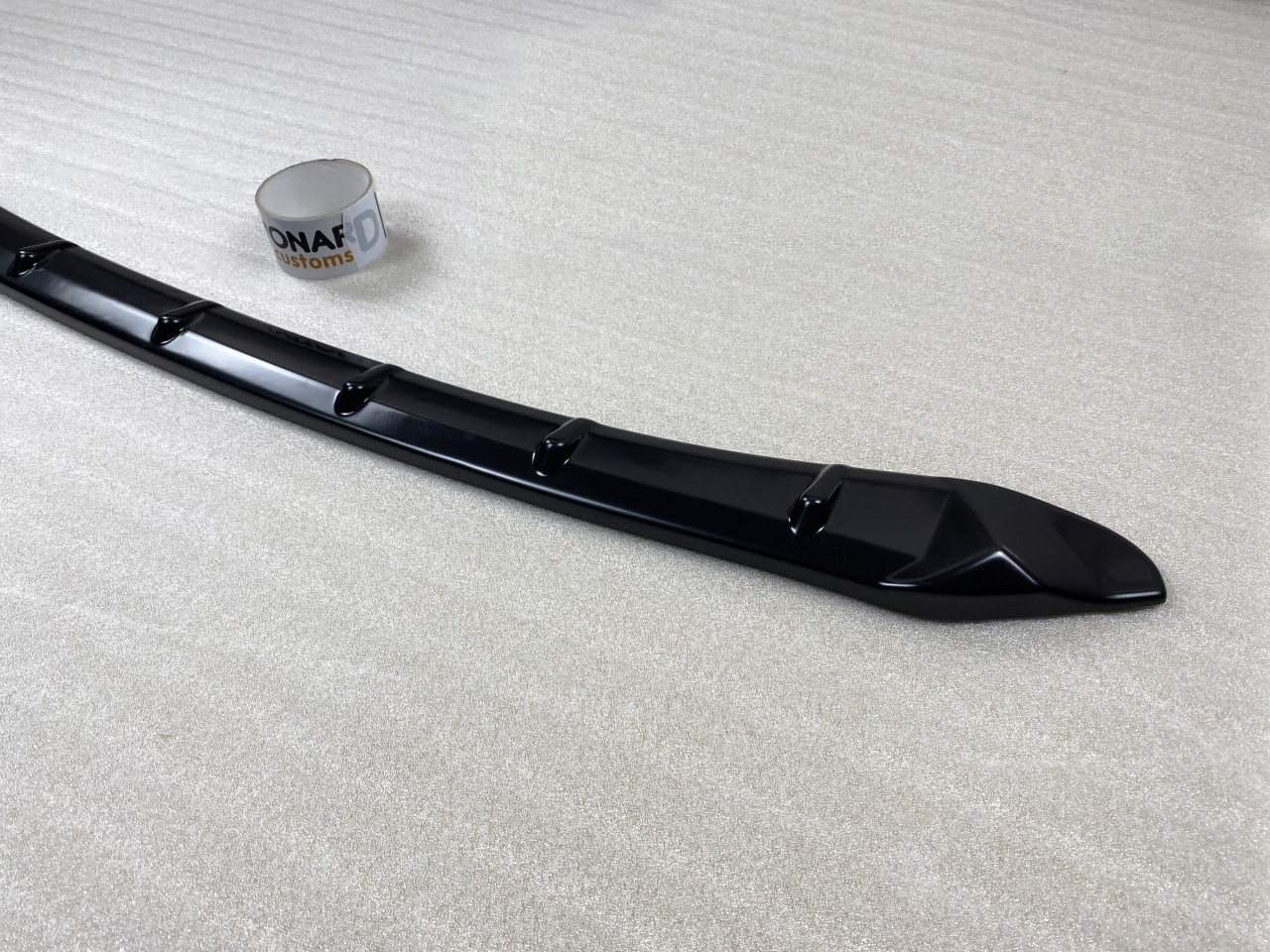 картинка Сплиттер (короткий) переднего бампера Geely Coolray 1 / Belgee X50 v2 vonard customs 