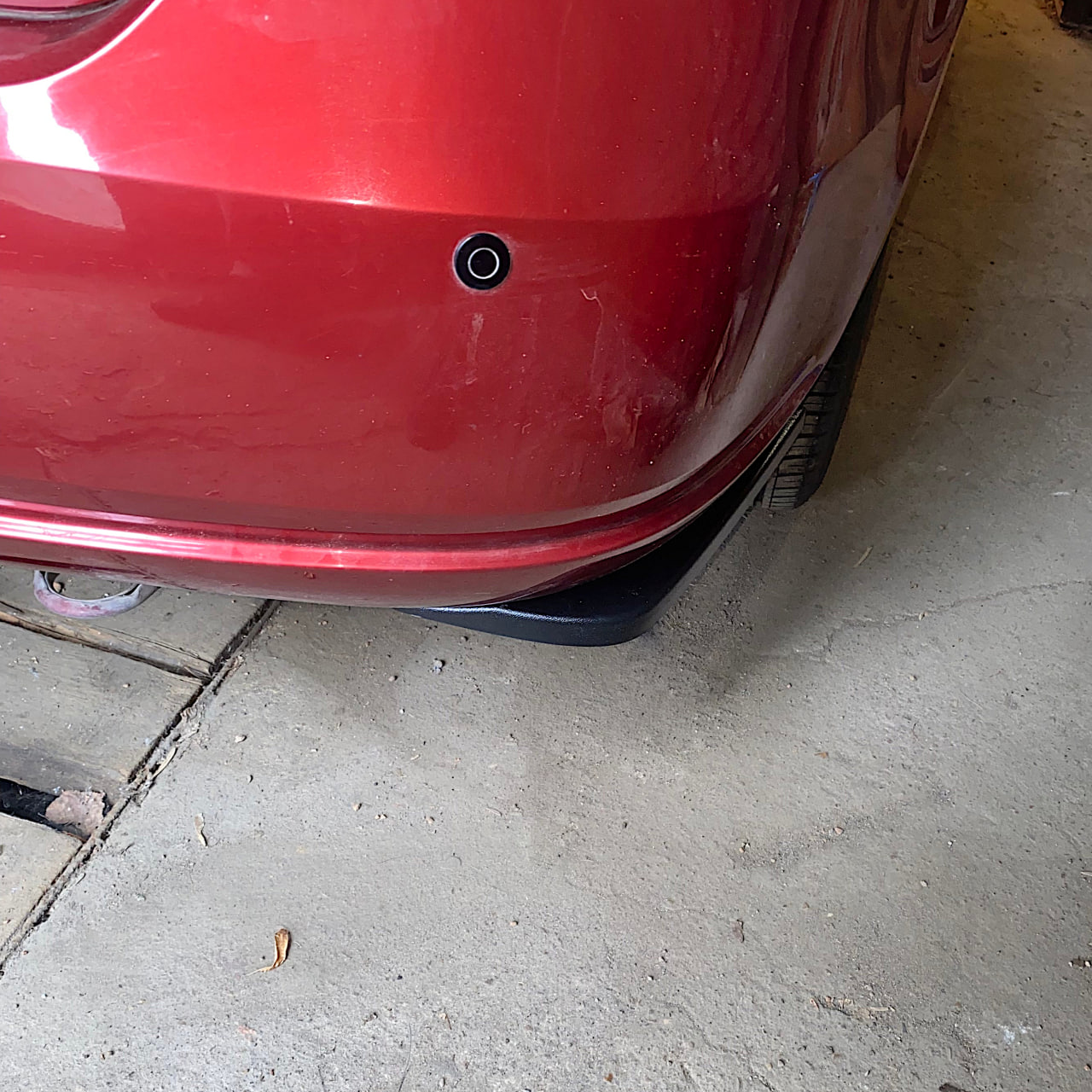 картинка Сплиттеры заднего бампера VW Polo 5 седан (lim) - под покраску vonard customs 