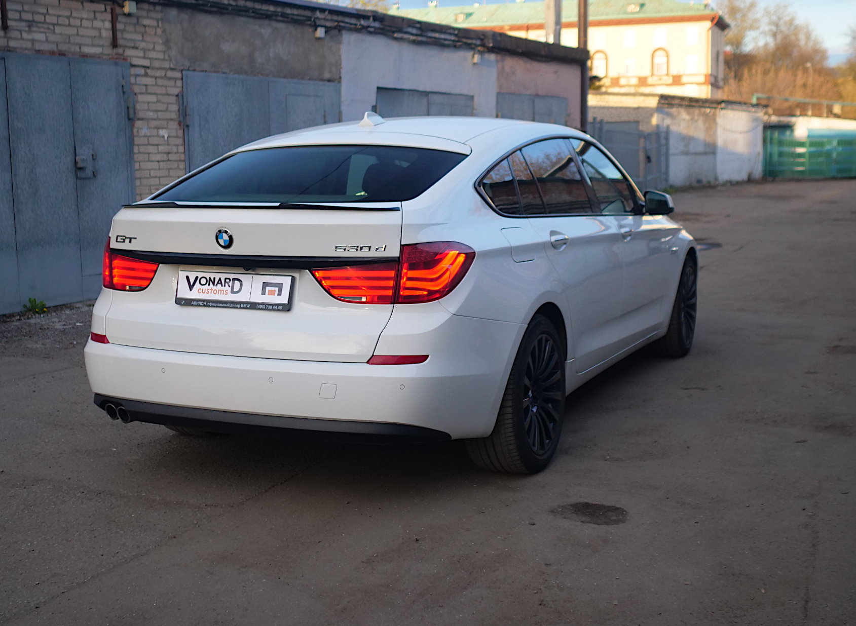 картинка Спойлер лезвие крышки багажника BMW 5 F07 GT дорест vonard customs 