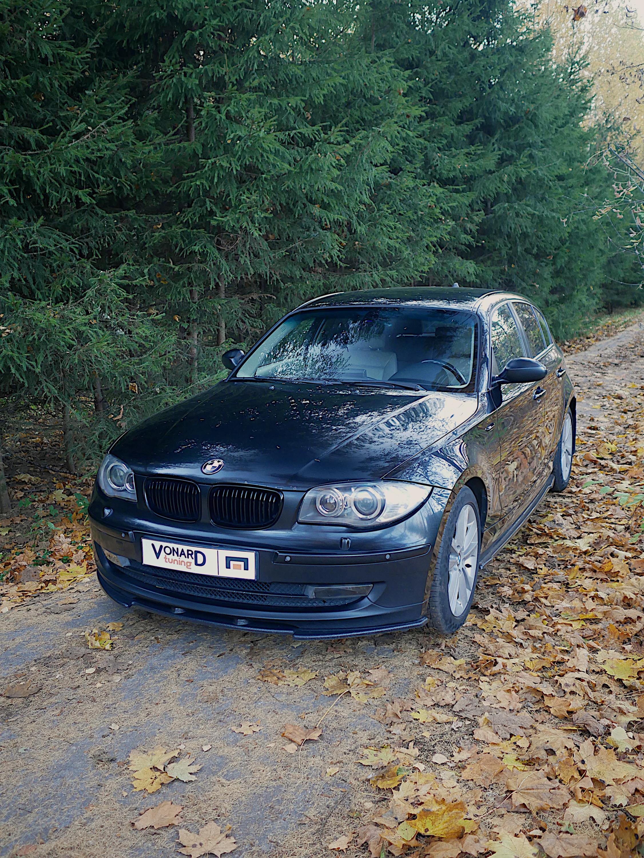 картинка Сплиттер переднего бампера BMW 1 E87 E81 рест. - под покраску vonard customs 