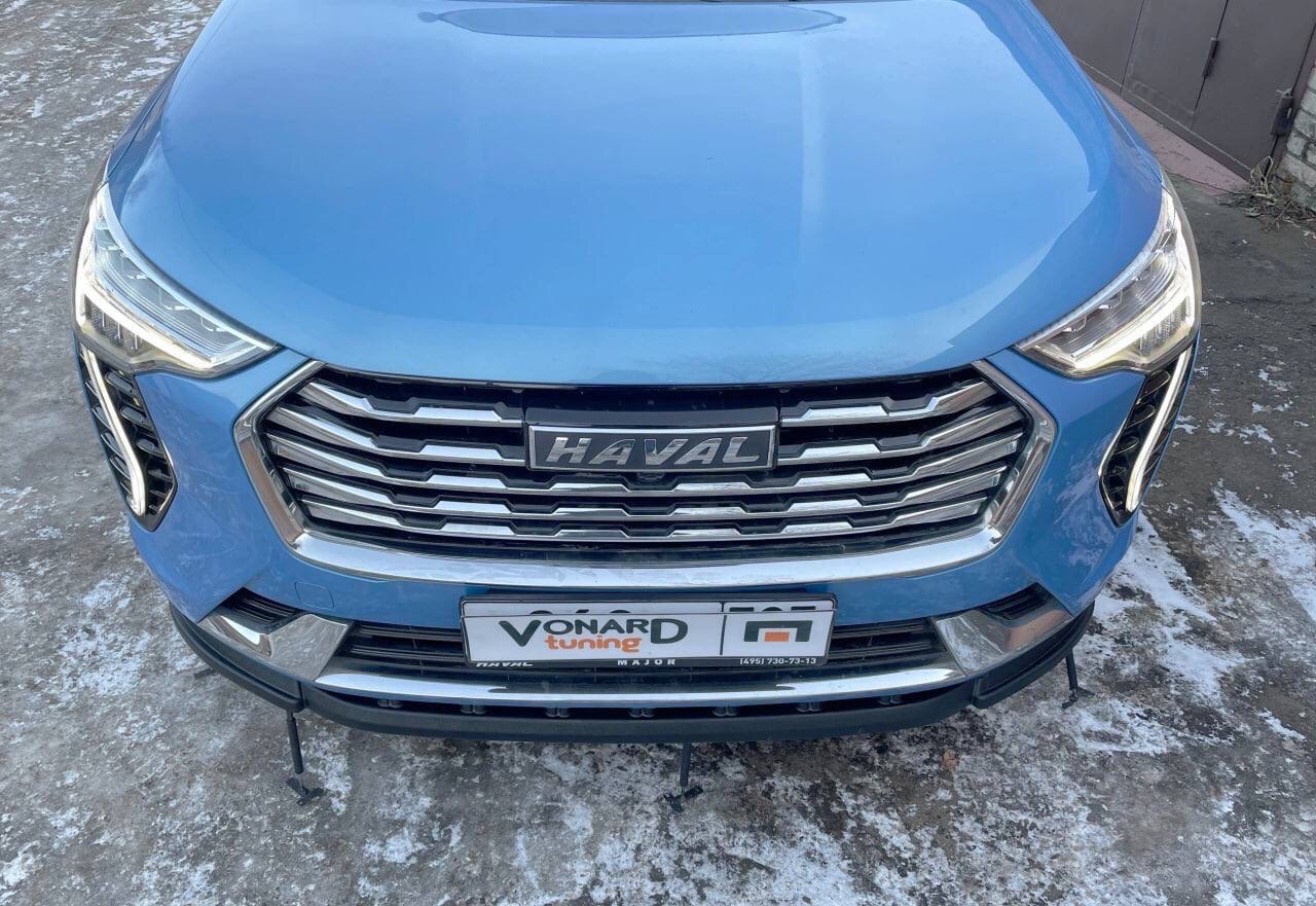 картинка Сплиттер переднего бампера Haval Jolion 1 - текстура vonard customs 