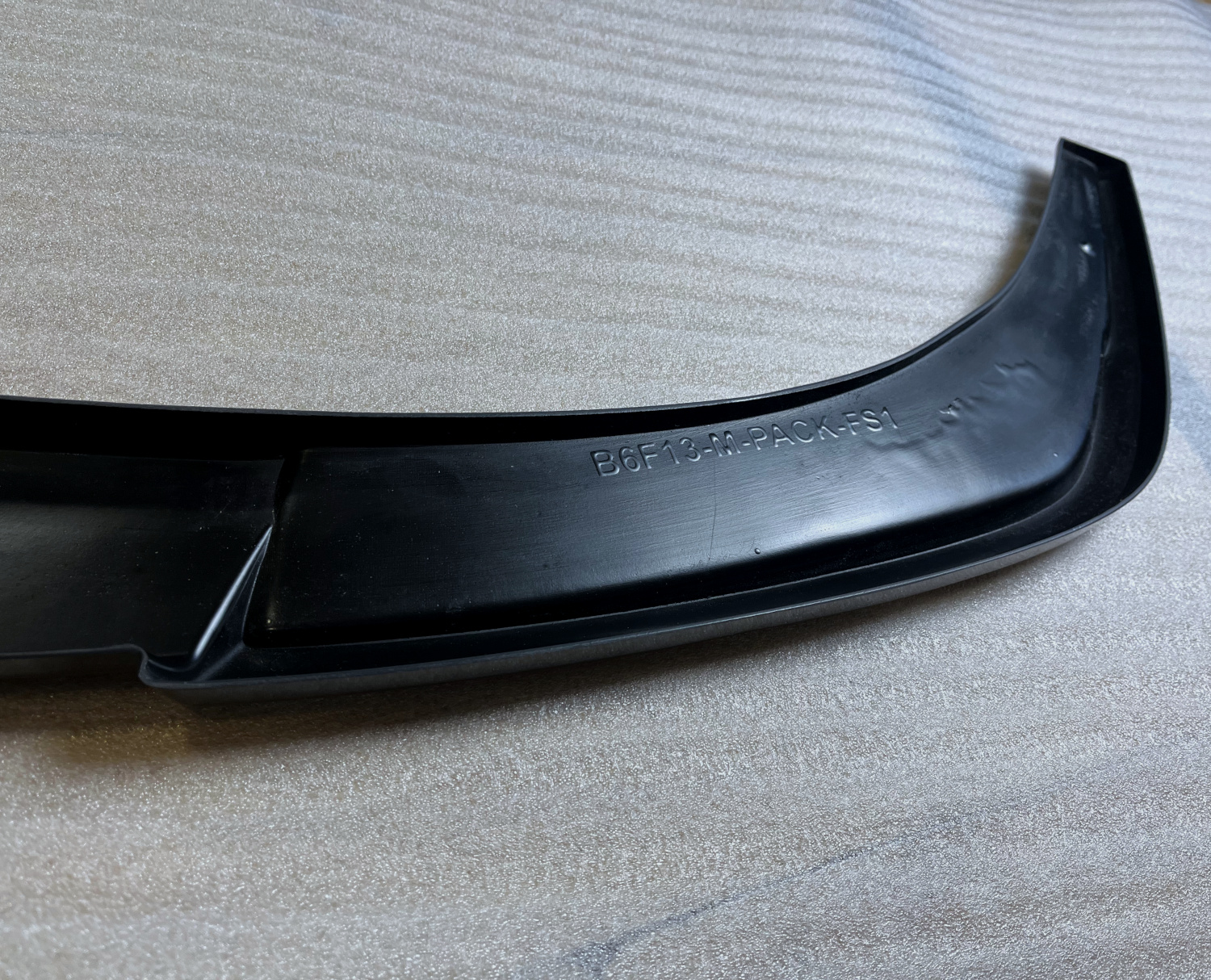 картинка Сплиттер переднего бампера BMW 6 F06 / F12 / F13 M-Pack vonard customs 