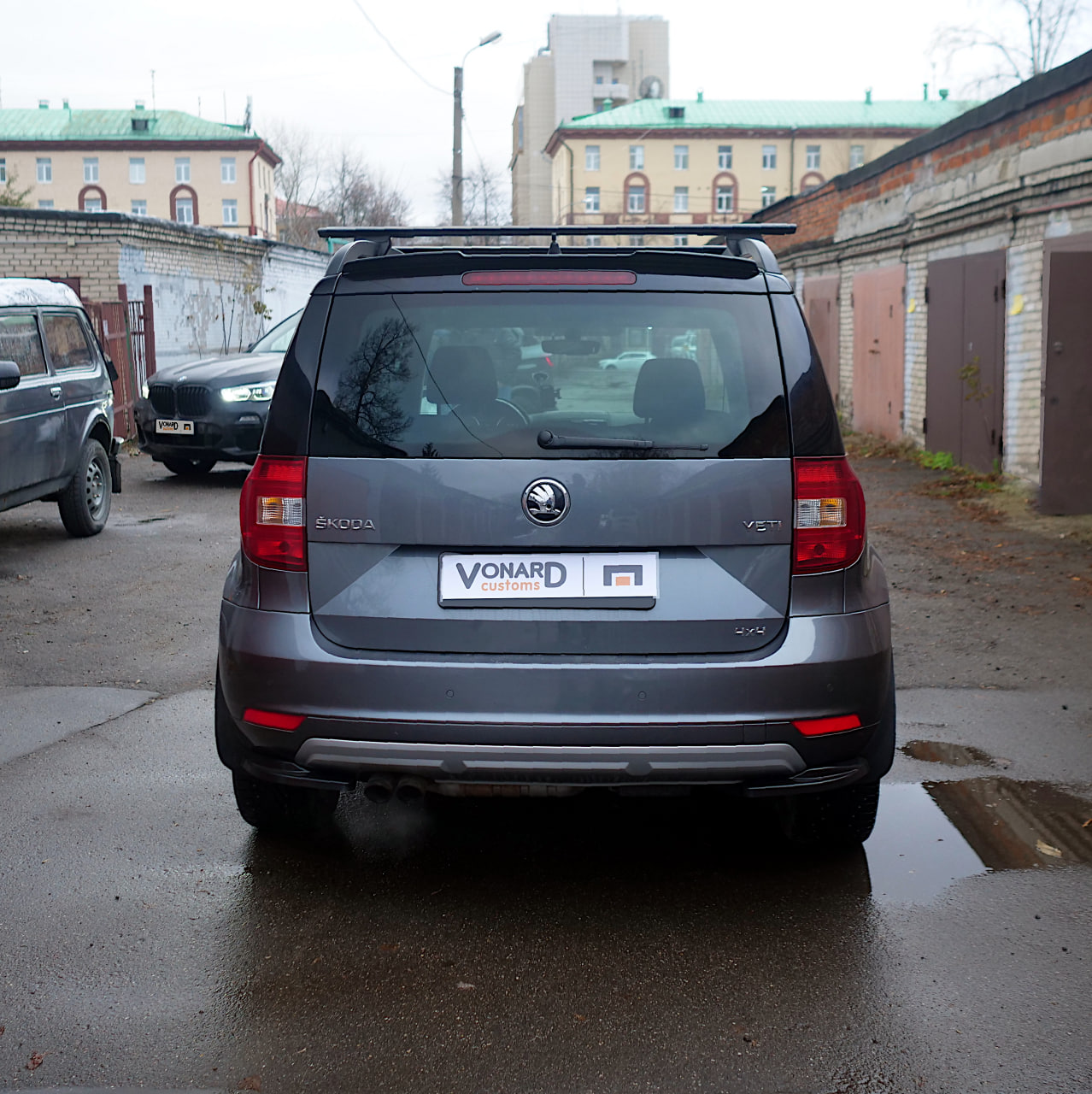 картинка Спойлер лезвие крышки багажника Skoda Yeti 1 vonard customs 