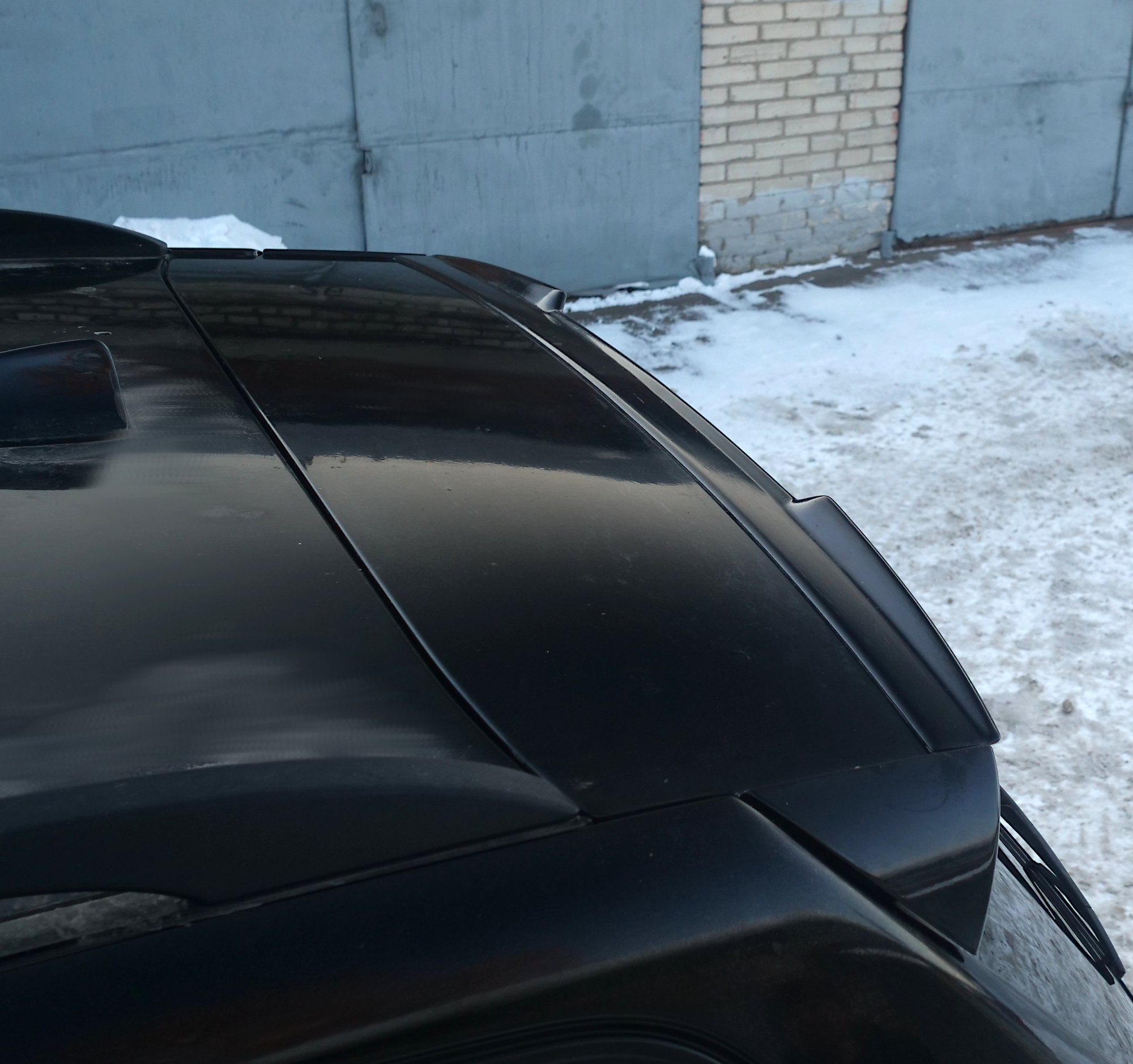 картинка Спойлер лезвие крышки багажника BMW X3 E83 vonard customs 