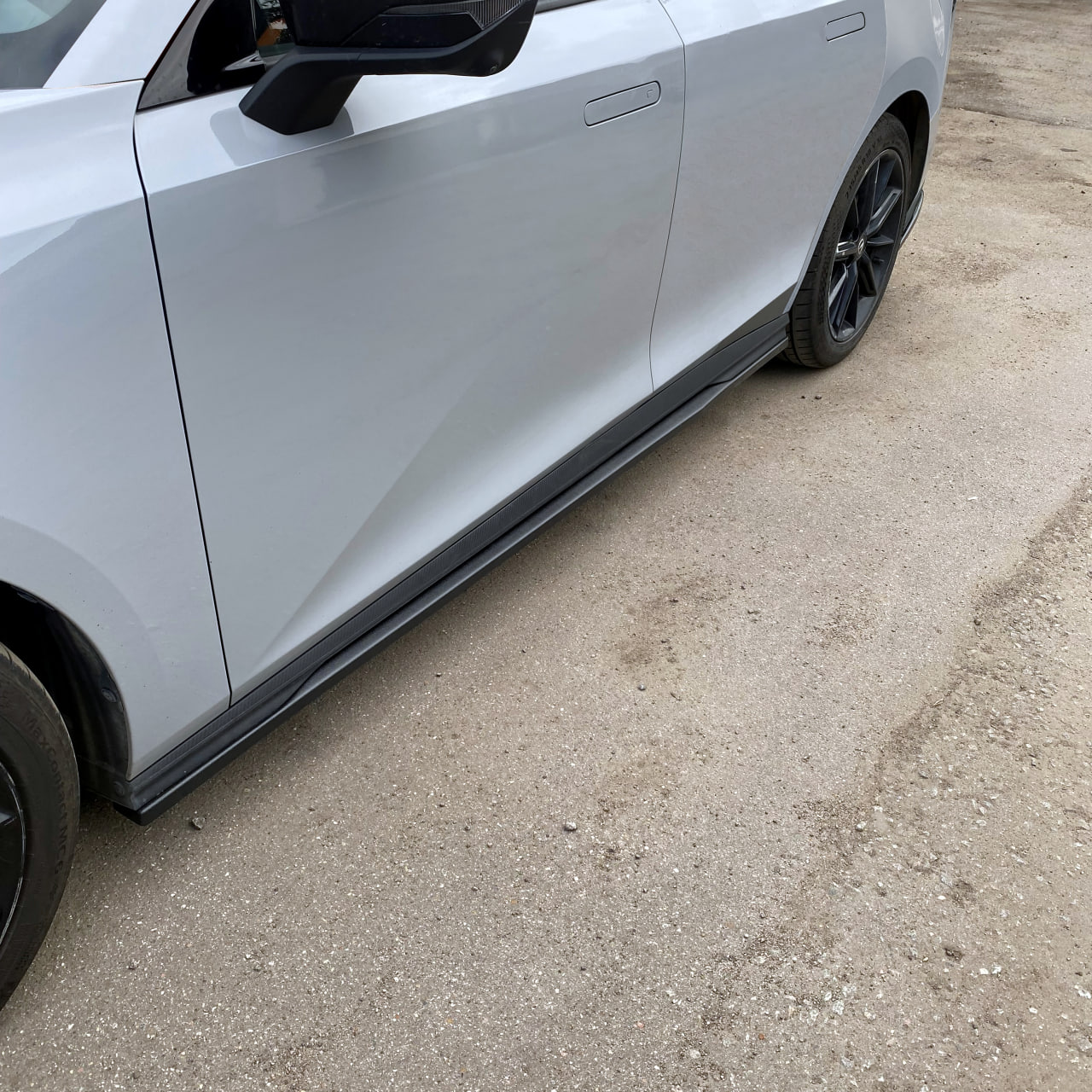 картинка Лезвия под пороги Changan UNI-V - под покраску vonard customs 