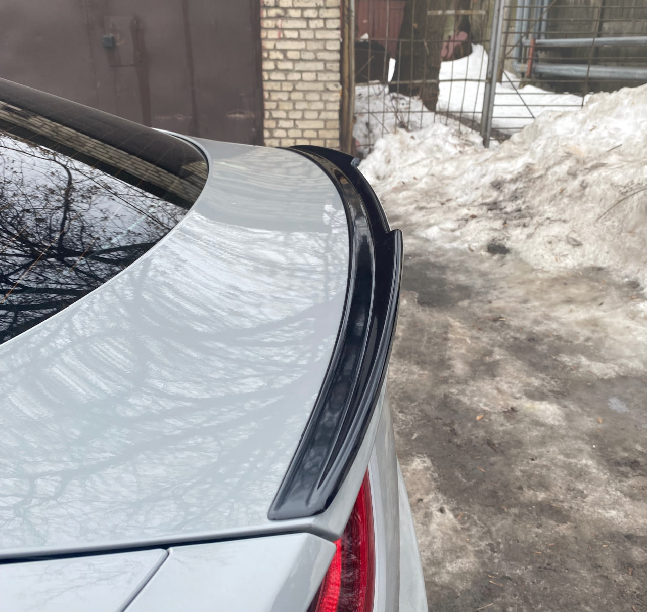 картинка Спойлер лезвие крышки багажника KIA Stinger 1 (узкий) vonard customs 