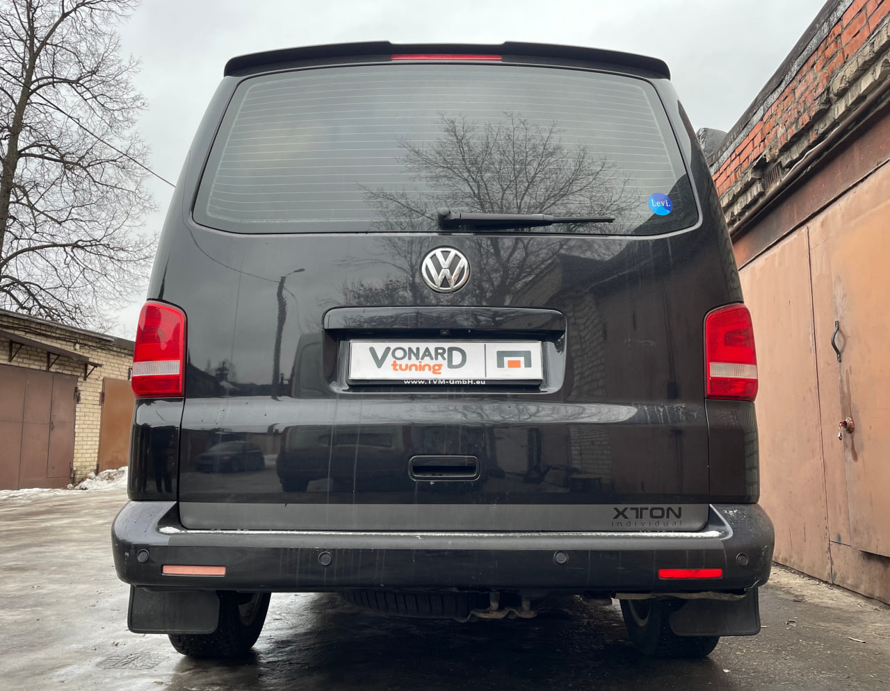 Тонкий спойлер антикрыло лезвие на крышку багажника для Фольксваген Т5 ...