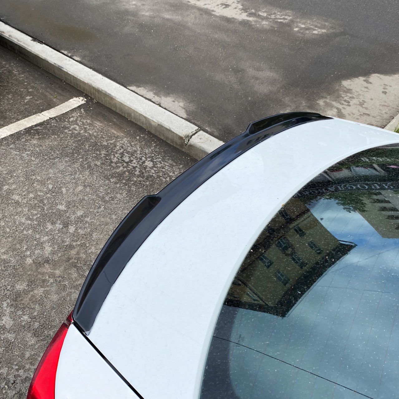 картинка Спойлер лезвие крышки багажника VW Polo 6 liftback (ver. 2) vonard customs 