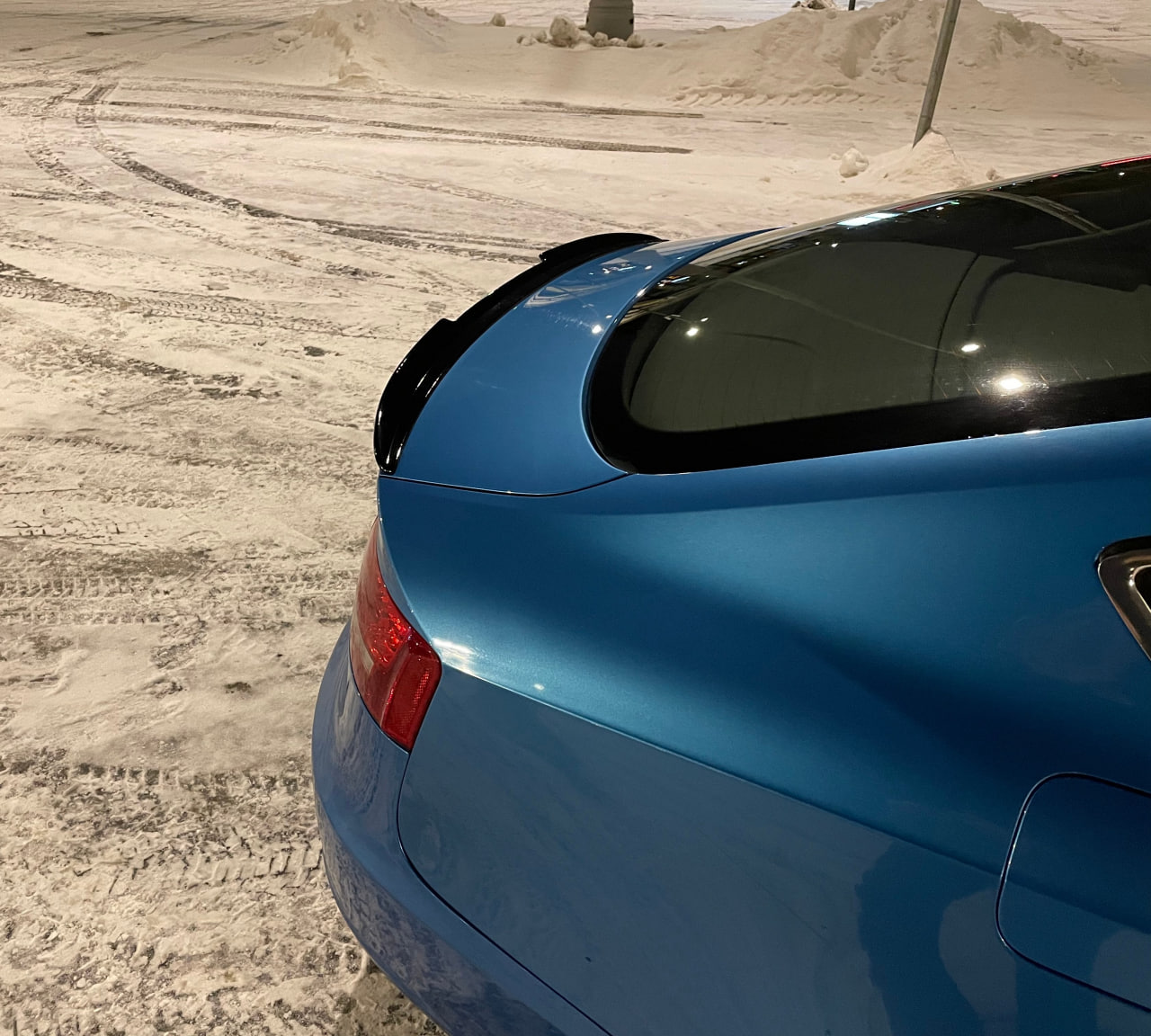 картинка Спойлер лезвие крышки багажника Audi A5 B8 Sportback vonard customs 