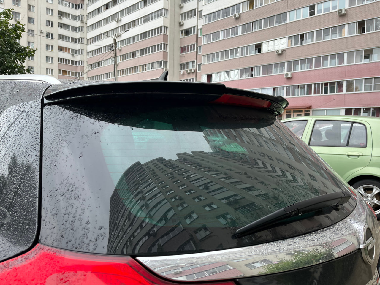 картинка Спойлер лезвие крышки багажника Opel Insignia 1 универсал - под покраску vonard customs 