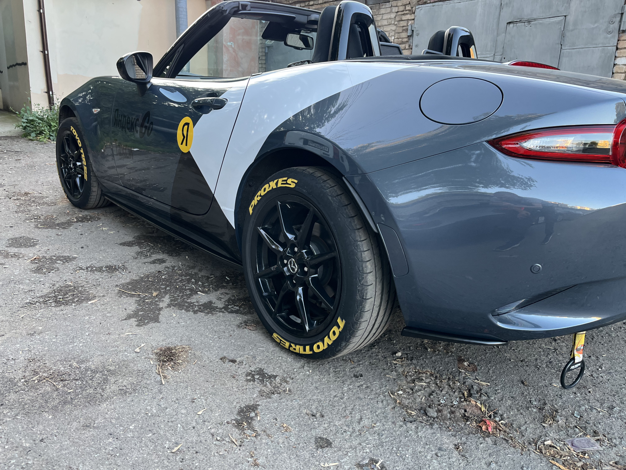 картинка Лезвия под пороги Mazda MX5 ND - под покраску vonard customs 