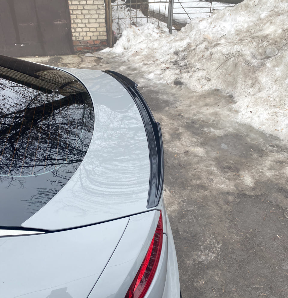 картинка Спойлер лезвие крышки багажника KIA Stinger 1 (узкий) vonard customs 