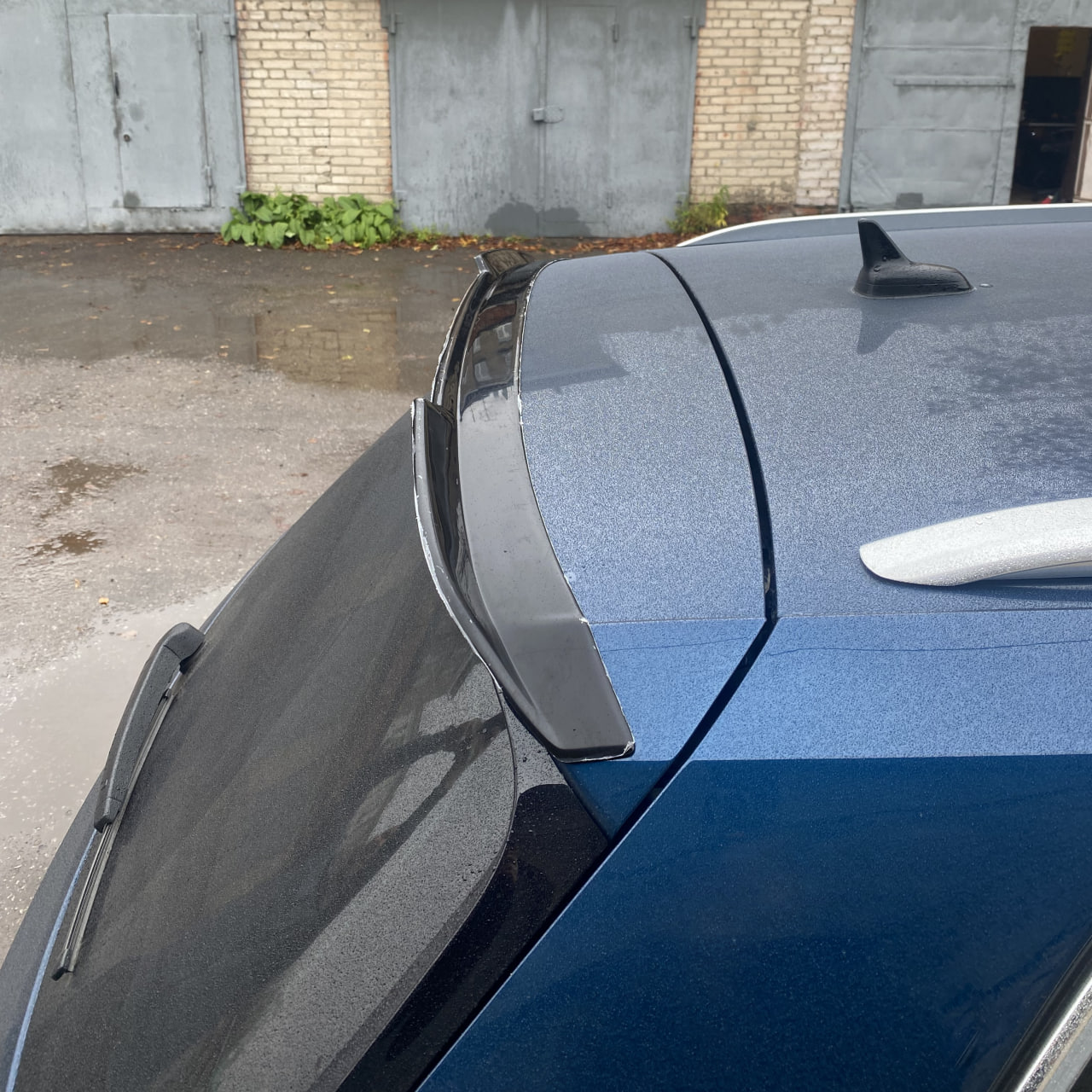 картинка Спойлер лезвие крышки багажника VW Passat B8 универсал vonard customs 