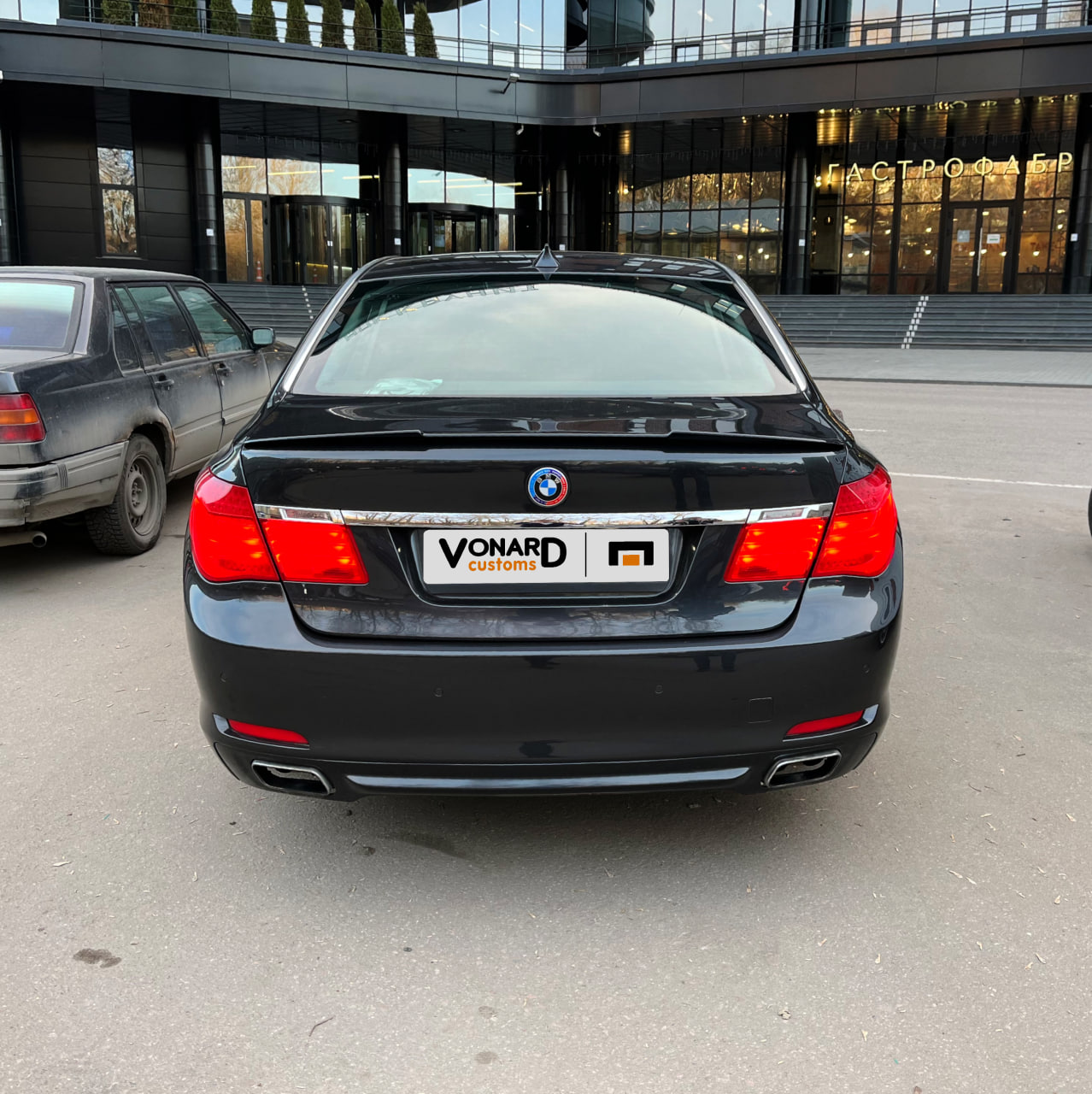 картинка Спойлер лезвие крышки багажника BMW 7 F01 F02 v1 vonard customs 
