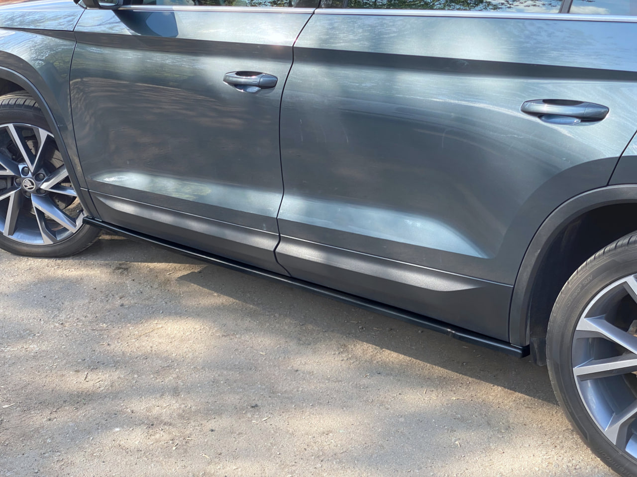 картинка Лезвия под пороги Skoda Kodiaq 1 vonard customs 