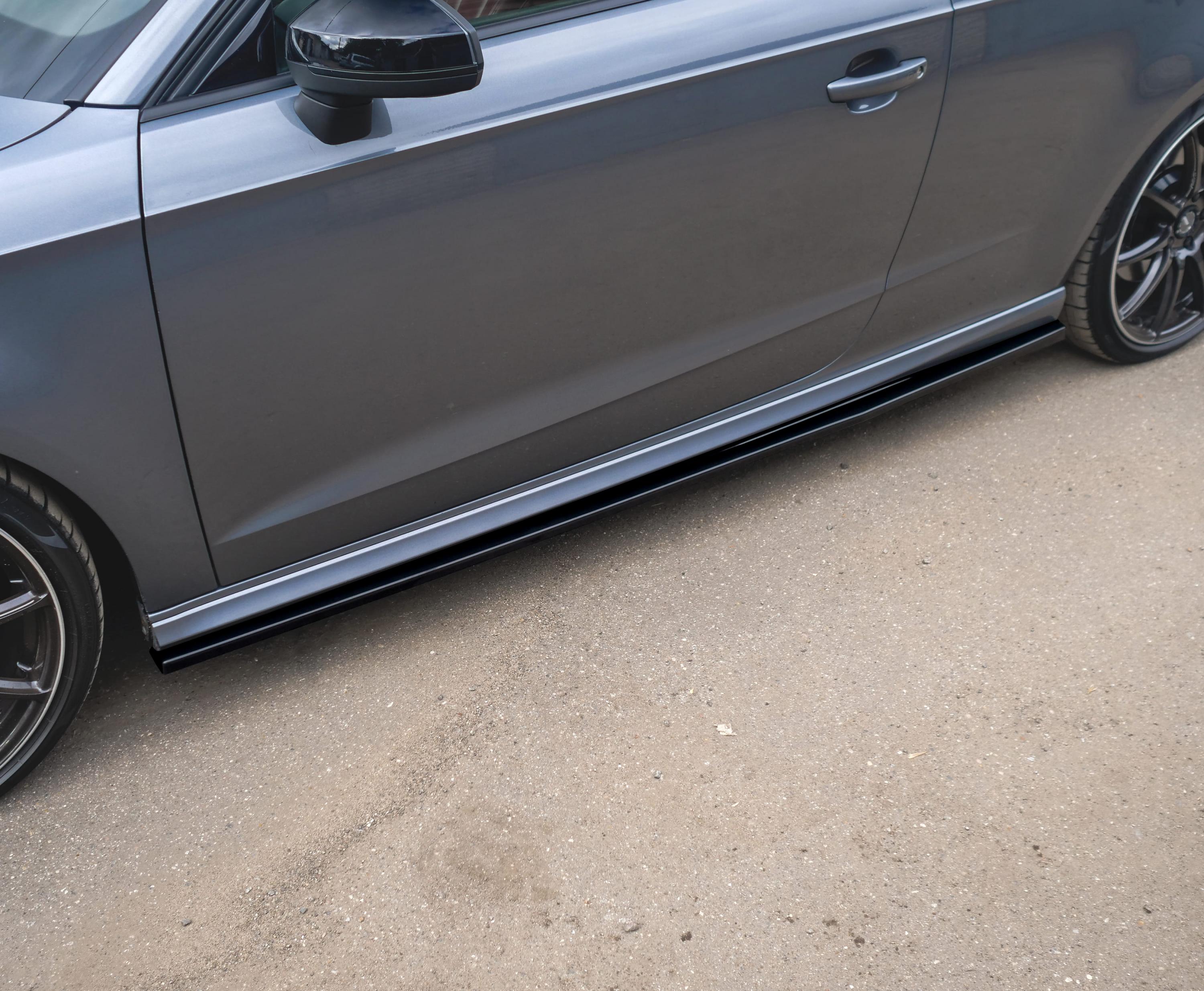 картинка Лезвия под пороги Audi A3 S3 8V S-Line Coupe - под покраску vonard customs 