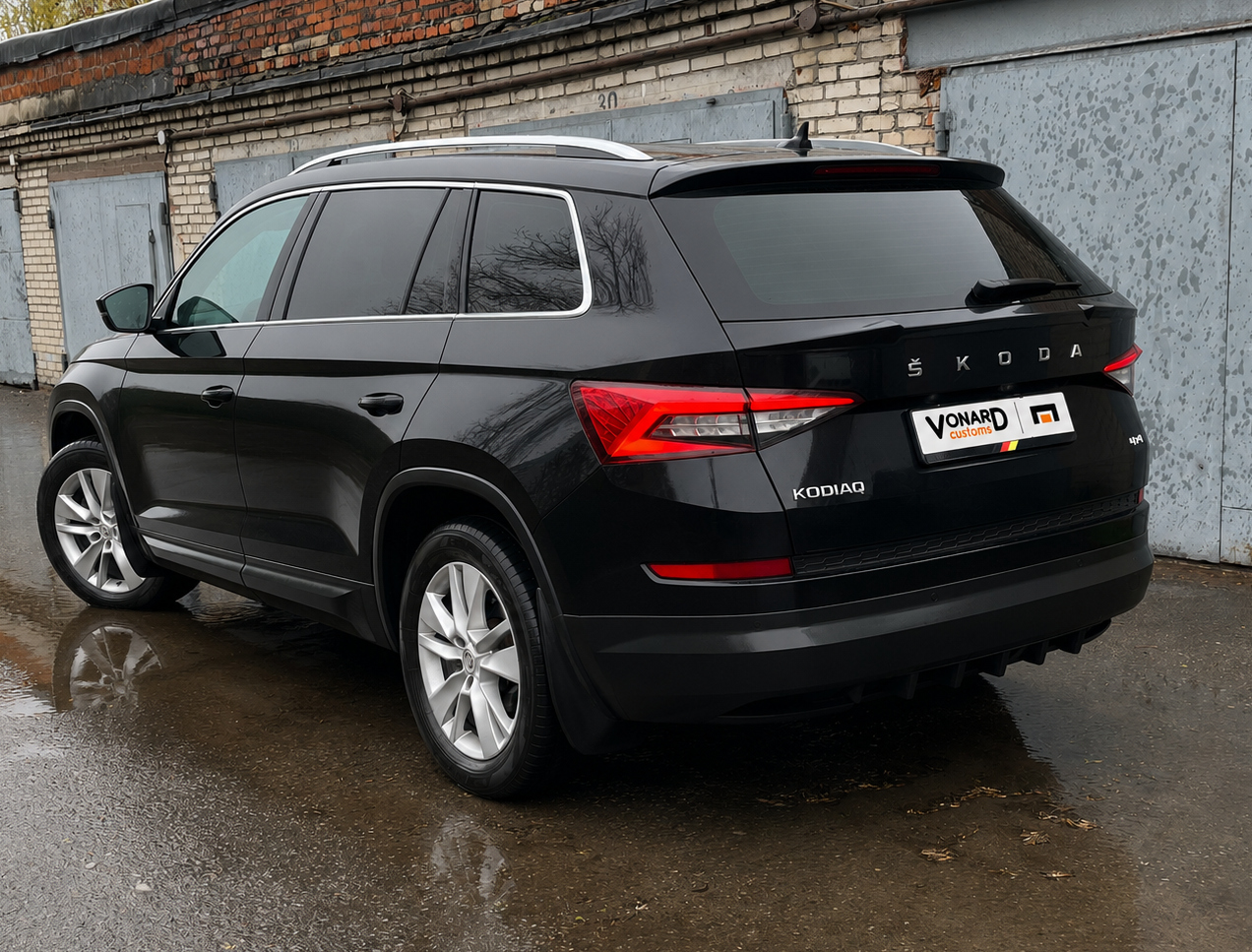картинка Спойлер крышки багажника (нижний) Skoda Kodiaq 1 (ver. 2) vonard customs 