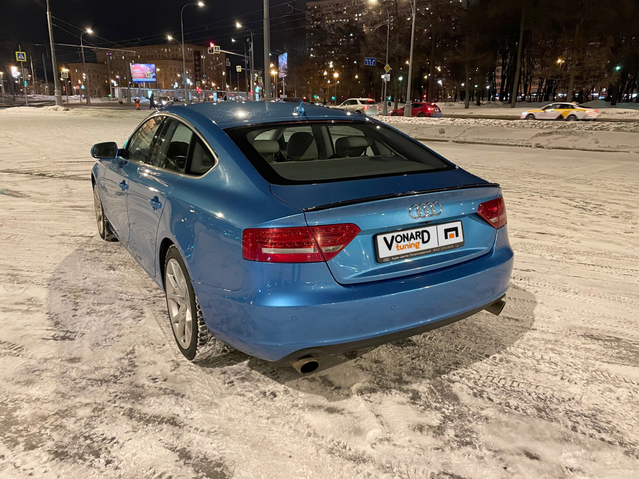картинка Спойлер лезвие крышки багажника Audi A5 B8 Sportback - под покраску vonard customs 