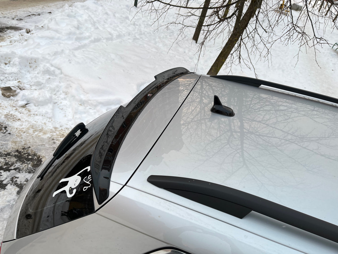 картинка Спойлер лезвие крышки багажника VW Taos 1 vonard customs 