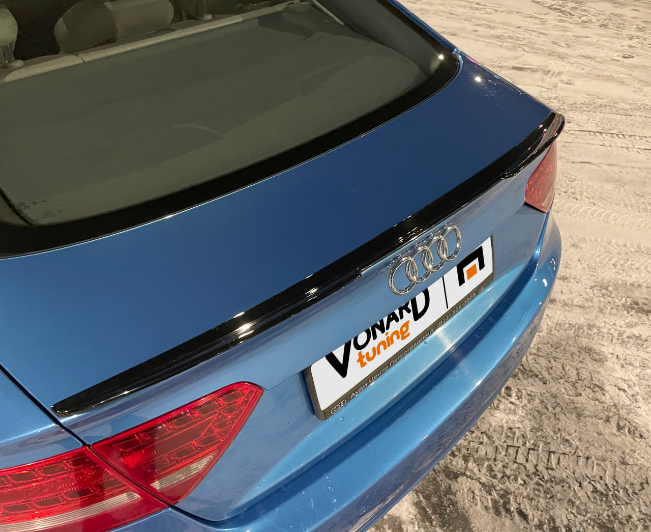 картинка Спойлер лезвие крышки багажника Audi A5 B8 Sportback - под покраску vonard customs 