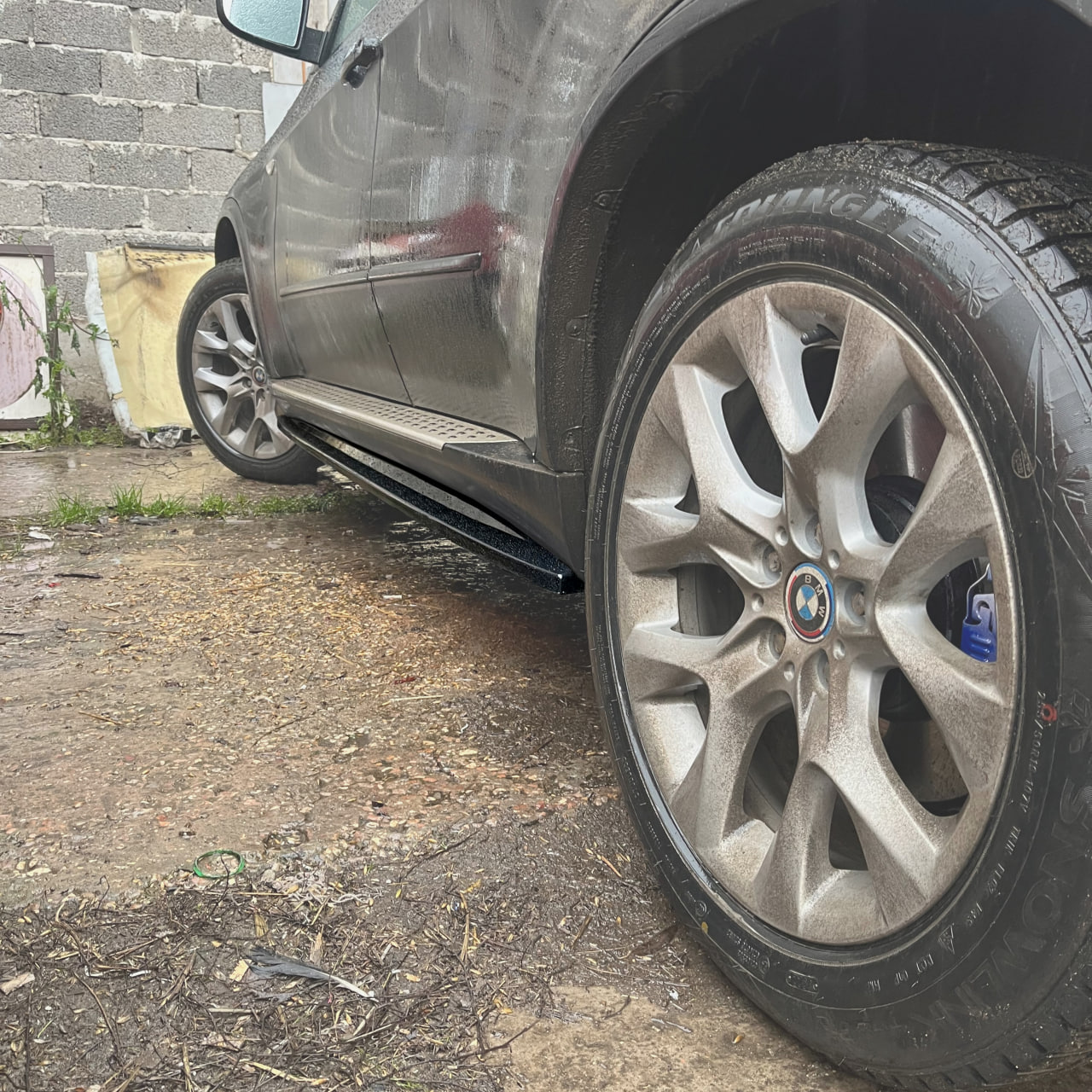 картинка Лезвия под пороги BMW X5 E70 стандарт vonard customs 