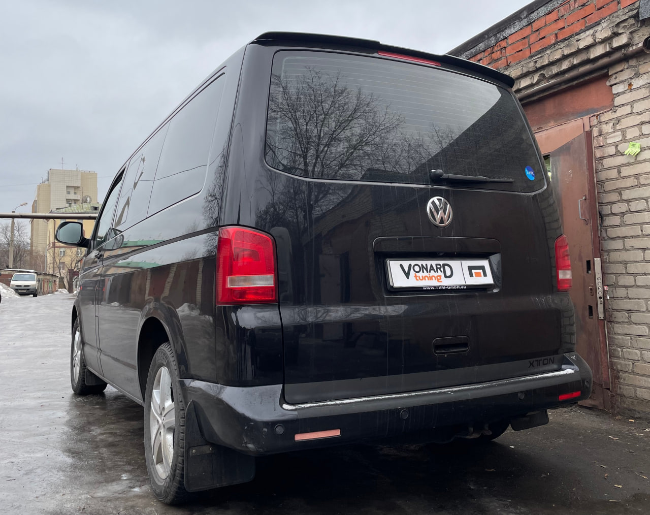 Тонкий спойлер антикрыло лезвие на крышку багажника для Фольксваген Т5 ...