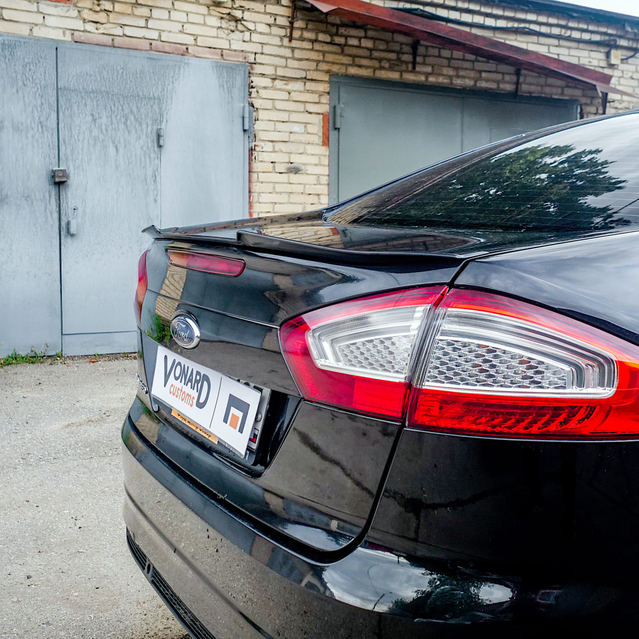 картинка Спойлер лезвие крышки багажника Ford Mondeo 4 vonard customs 