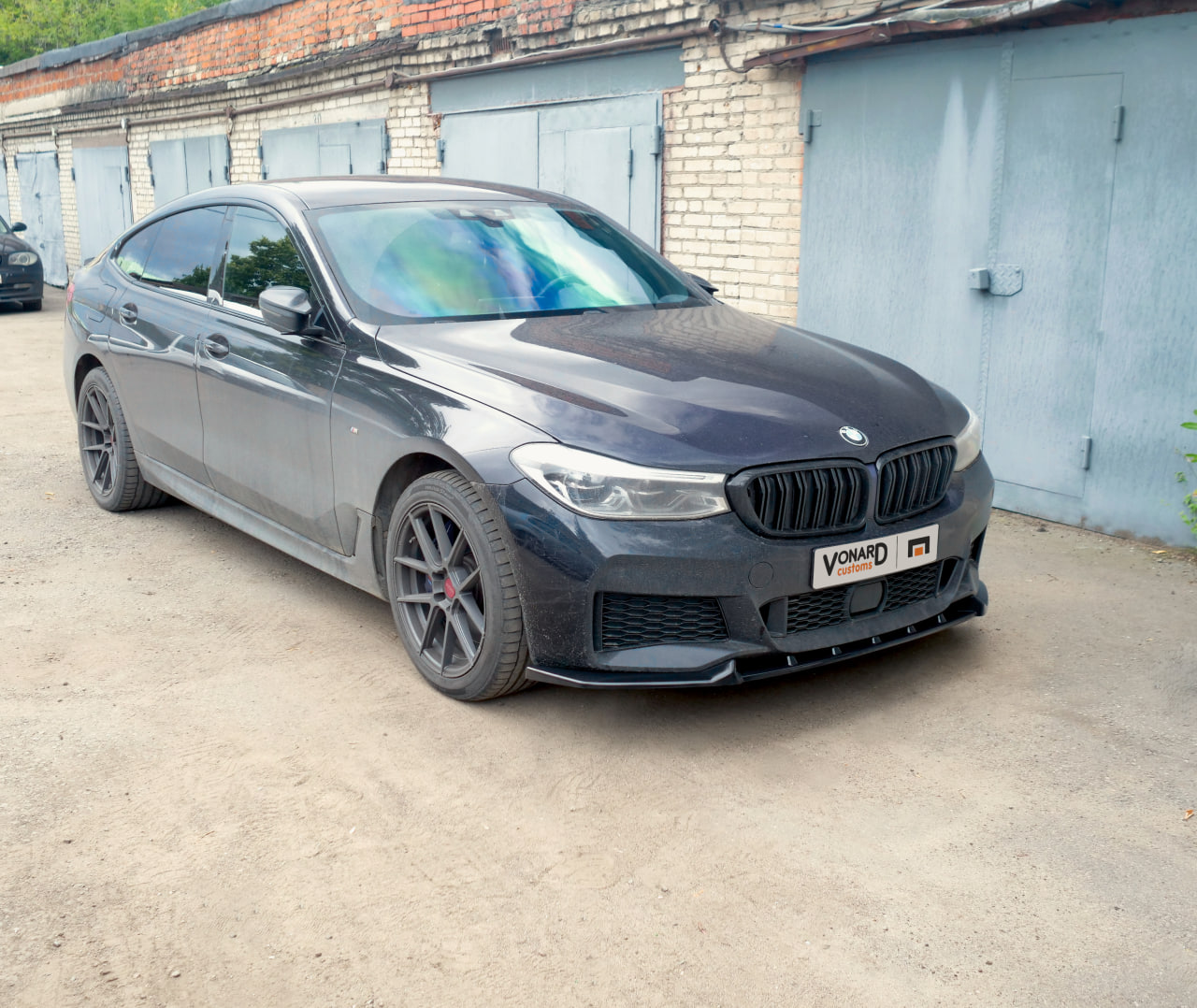 картинка Сплиттер переднего бампера BMW 6 G32 GT M-Pack vonard customs 
