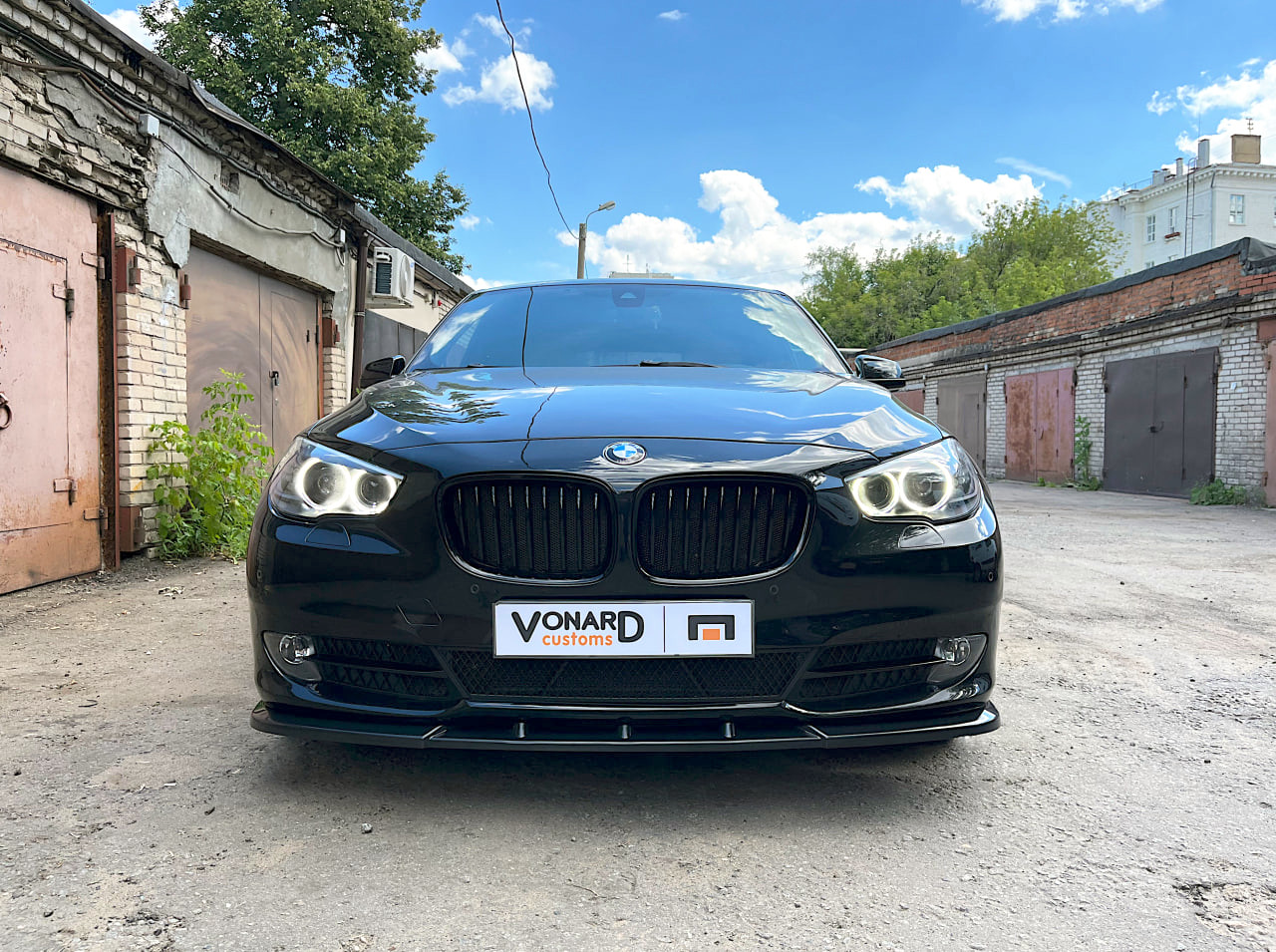 картинка Сплиттер переднего бампера BMW 5 F07 GT vonard customs 