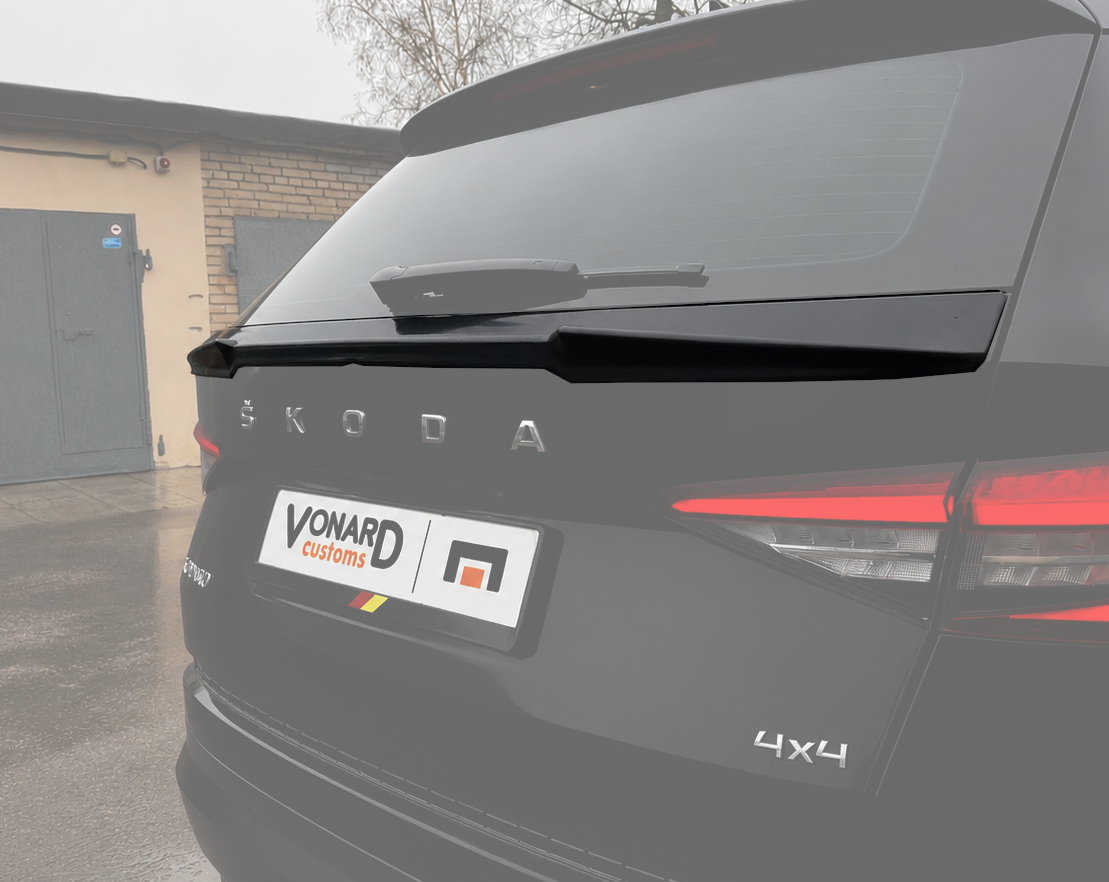 картинка Спойлер крышки багажника (нижний) Skoda Kodiaq 1 (ver. 2) vonard customs 