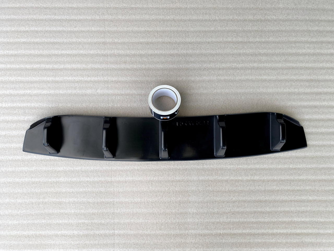 картинка Диффузор вставка заднего бампера Skoda Octavia 4 A8 - под покраску vonard customs 