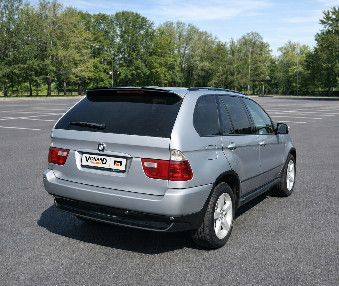 картинка Спойлер лезвие крышки багажника BMW X5 E53 - под покраску vonard customs 