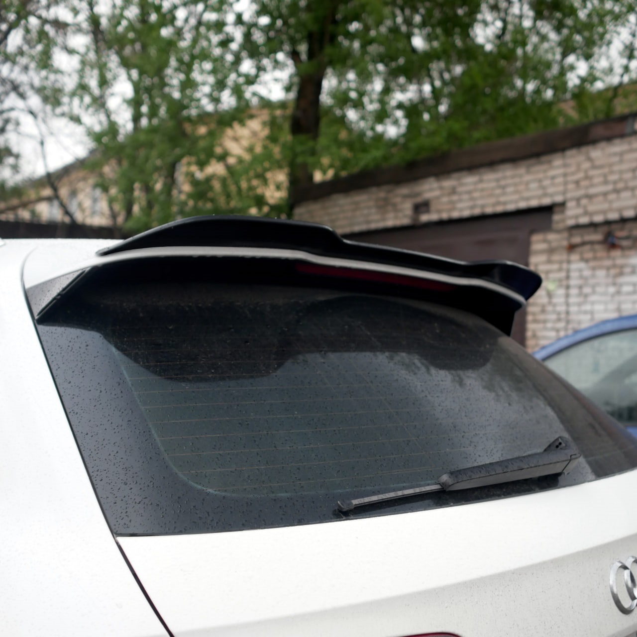 картинка Спойлер лезвие крышки багажника Audi A3 8V S-Line хэтчбек vonard customs 