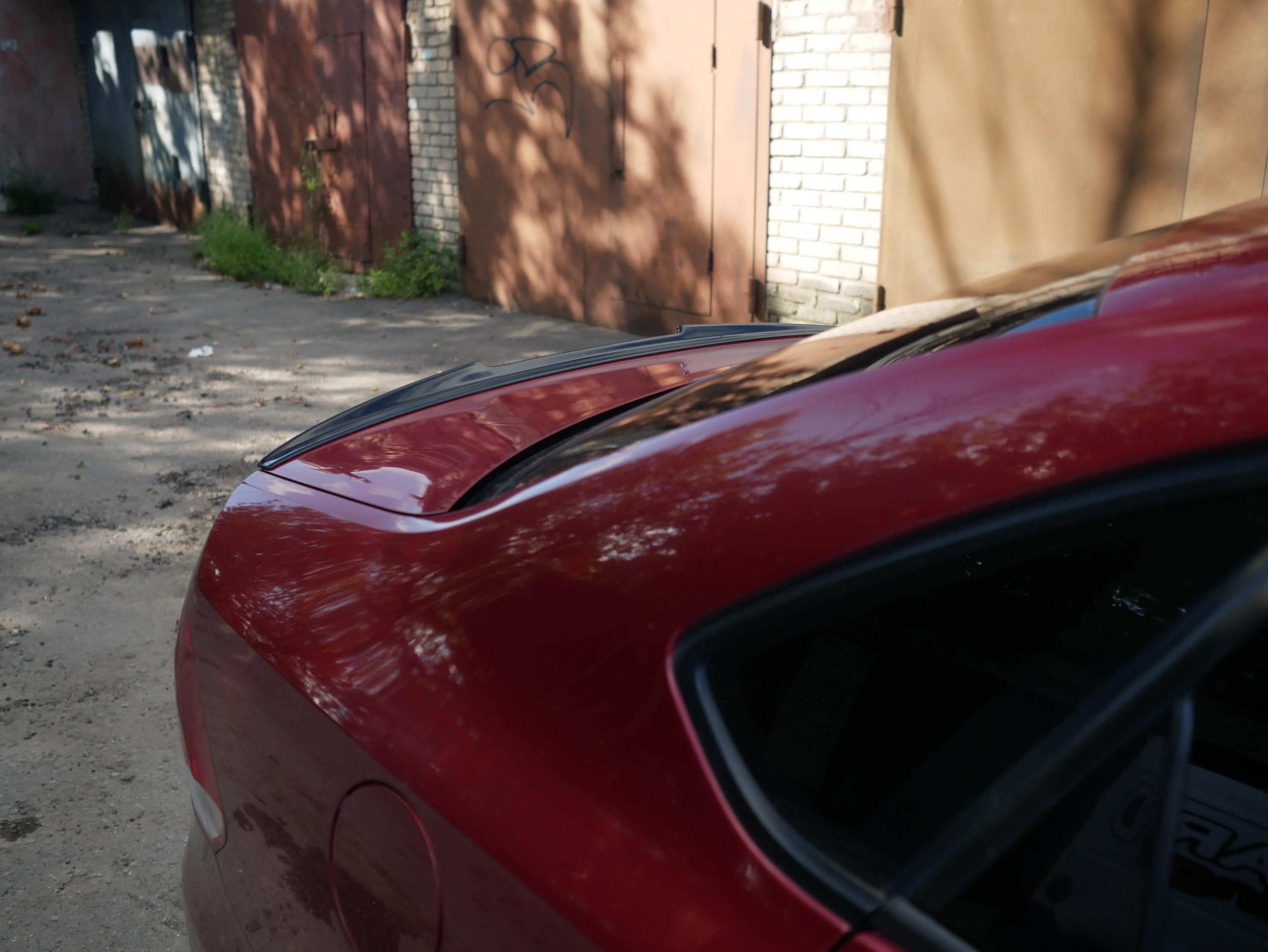 картинка Спойлер лезвие крышки багажника VW Polo 5 седан - под покраску vonard customs 