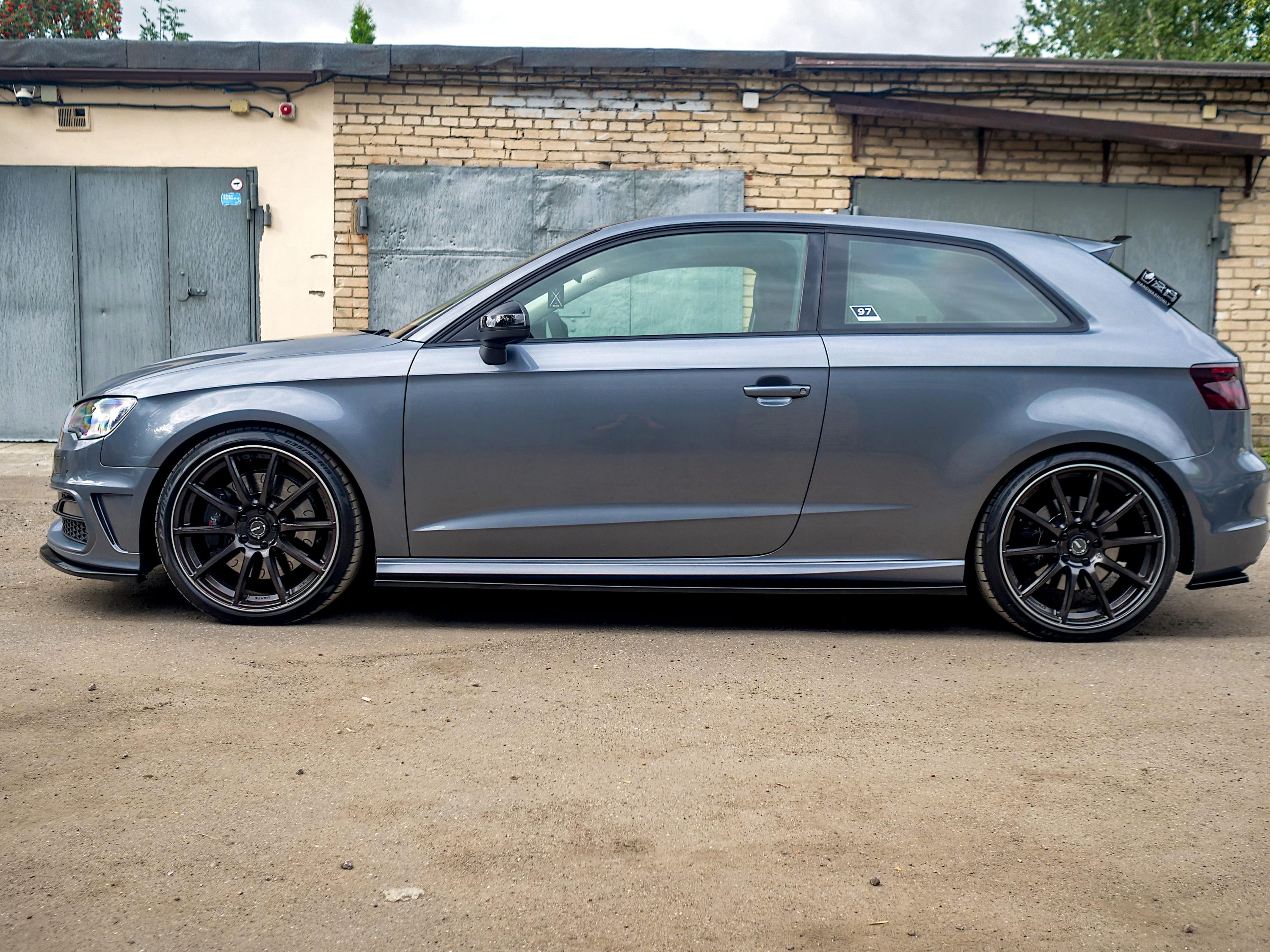 картинка Лезвия под пороги Audi A3 S3 8V S-Line Coupe vonard customs 