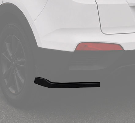 картинка Сплиттеры заднего бампера Hyundai Creta 1 - текстурf vonard customs 