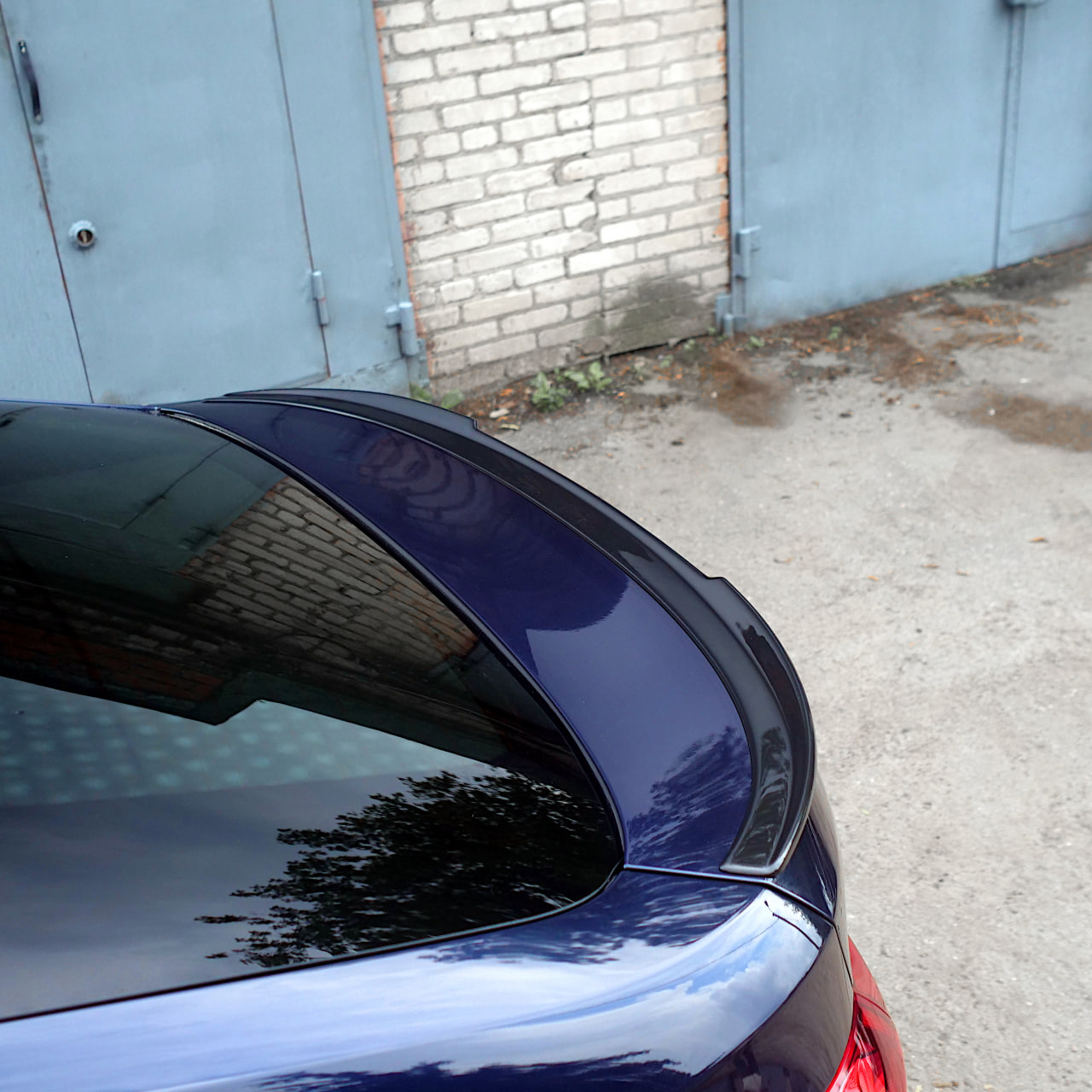 картинка Спойлер лезвие крышки багажника BMW 5 F07 GT рест. (узкий) vonard customs 