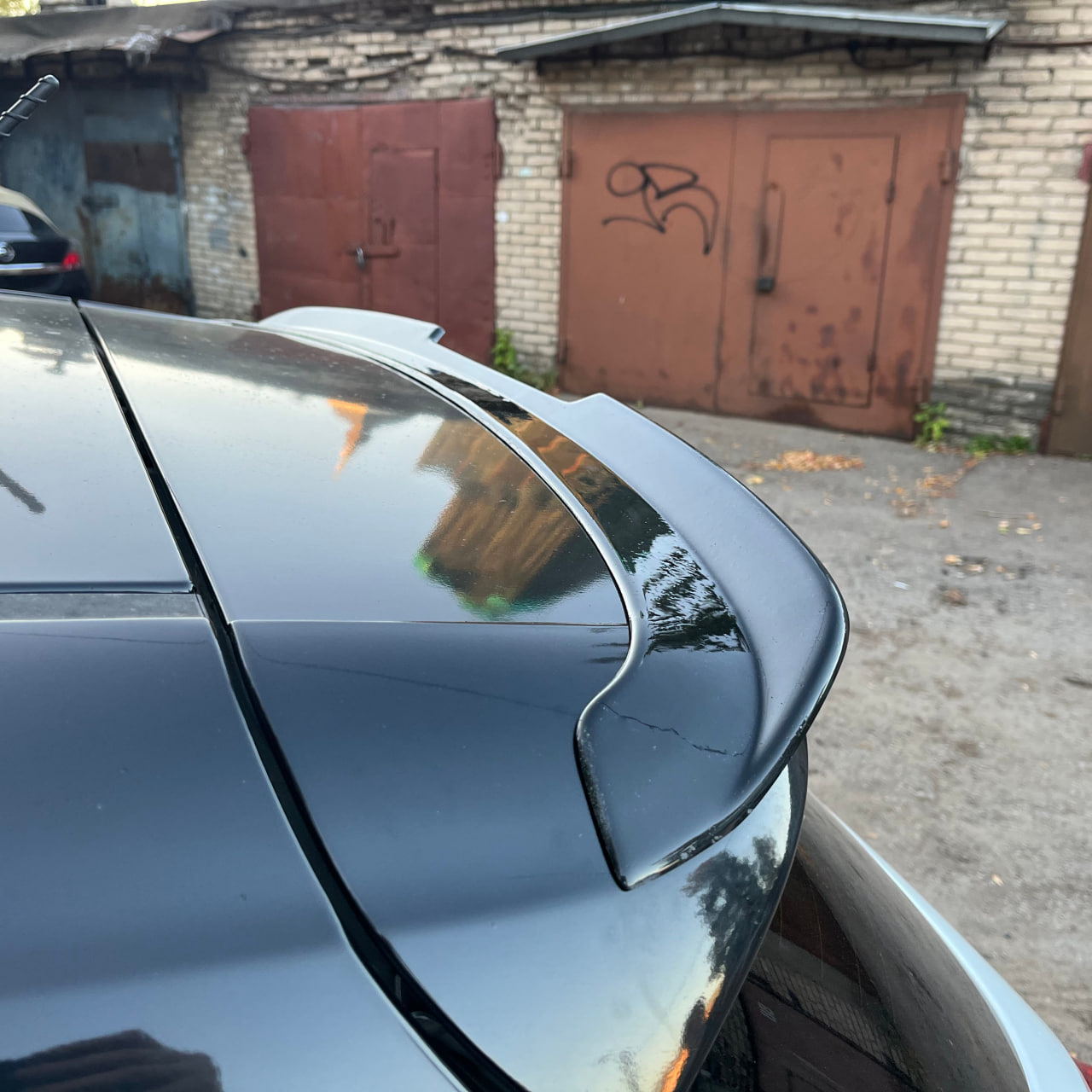 картинка Спойлер лезвие крышки багажника Kia Ceed 2 - под покраску vonard customs 