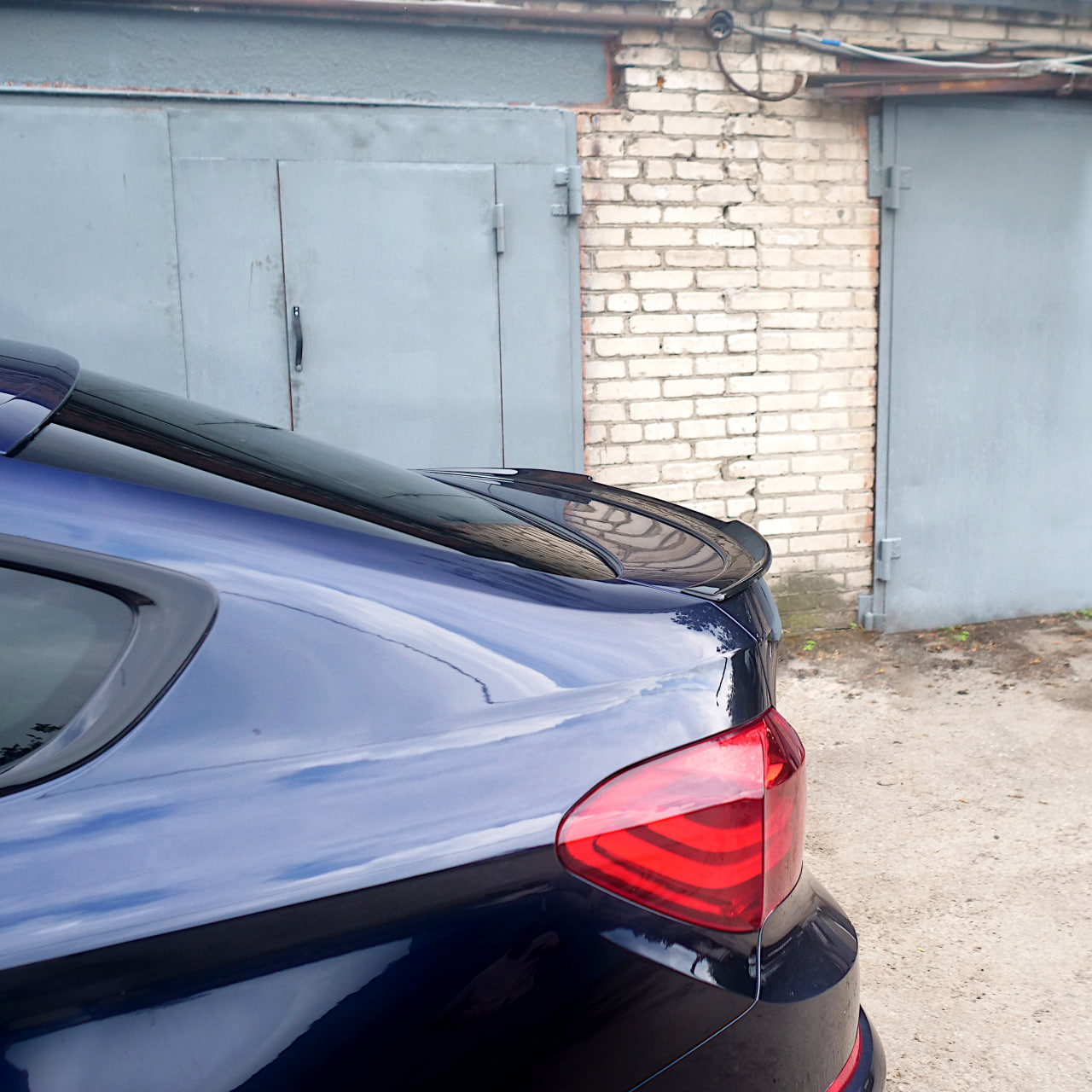 картинка Спойлер лезвие крышки багажника BMW 5 F07 GT рест. (узкий) vonard customs 