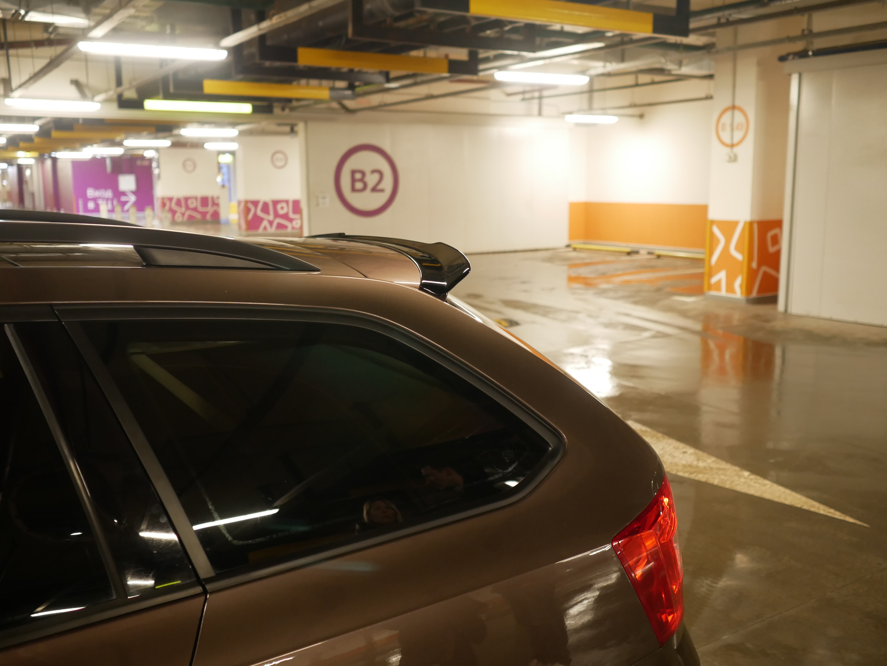 картинка Спойлер лезвие крышки багажника Skoda Octavia 3 A7 универсал V2 vonard customs 
