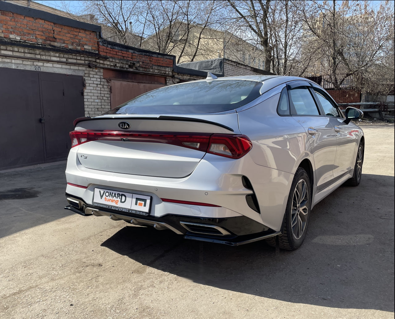 картинка Спойлер лезвие крышки багажника KIA K5 3 - под покраску vonard customs 
