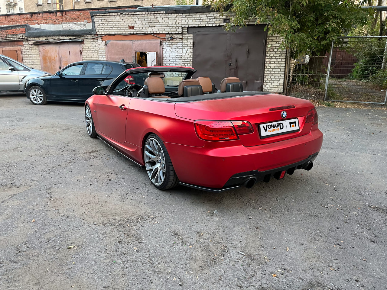 картинка Лезвия под пороги BMW 3 E92 E93 M-Pack vonard customs 