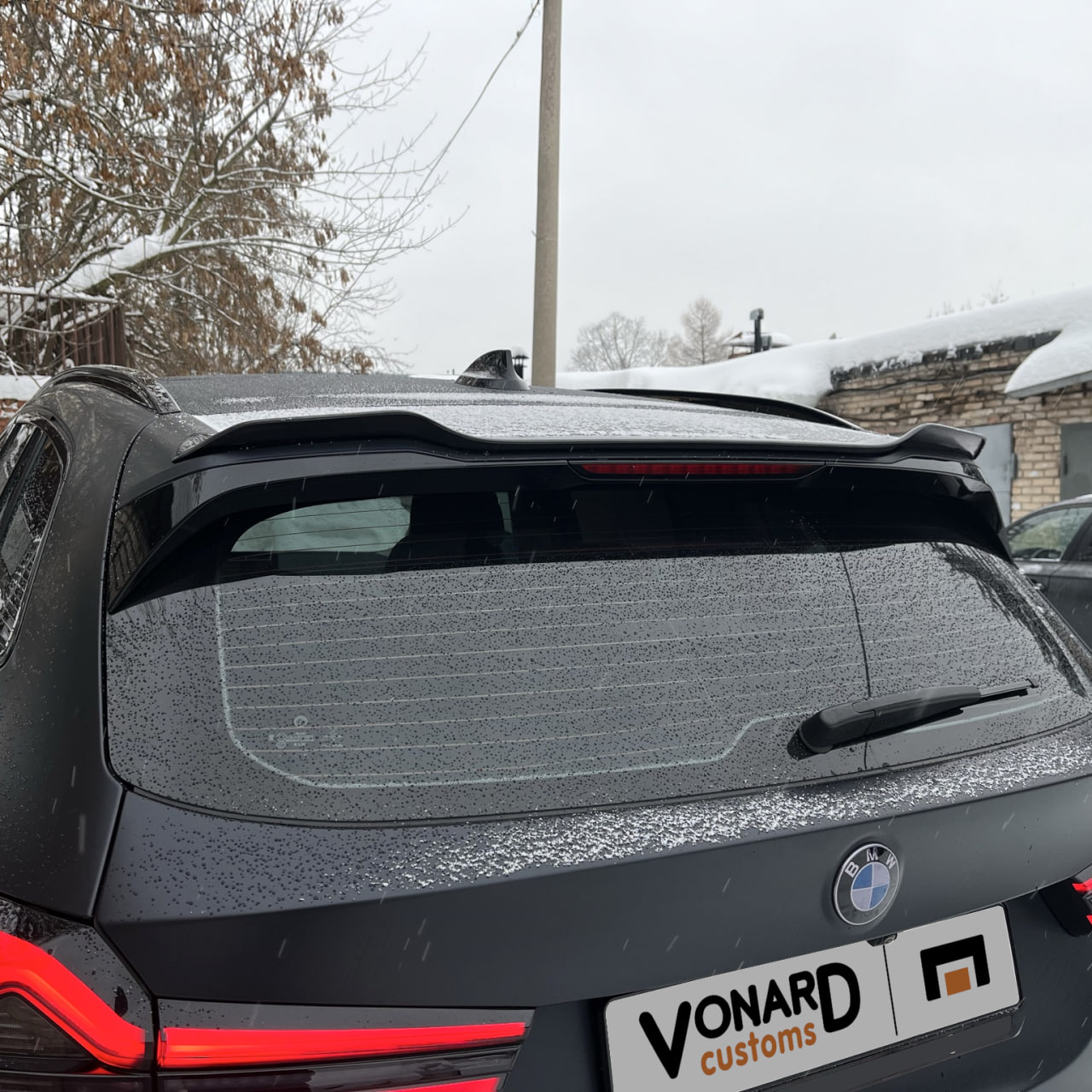 картинка Спойлер лезвие крышки багажника BMW X3 G01 vonard customs 
