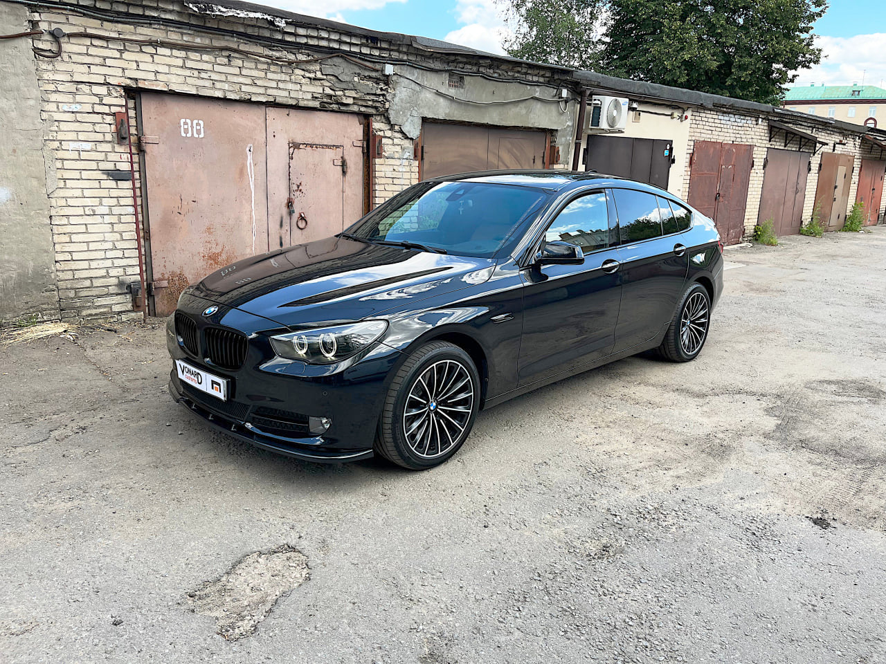 картинка Сплиттер переднего бампера BMW 5 F07 GT vonard customs 