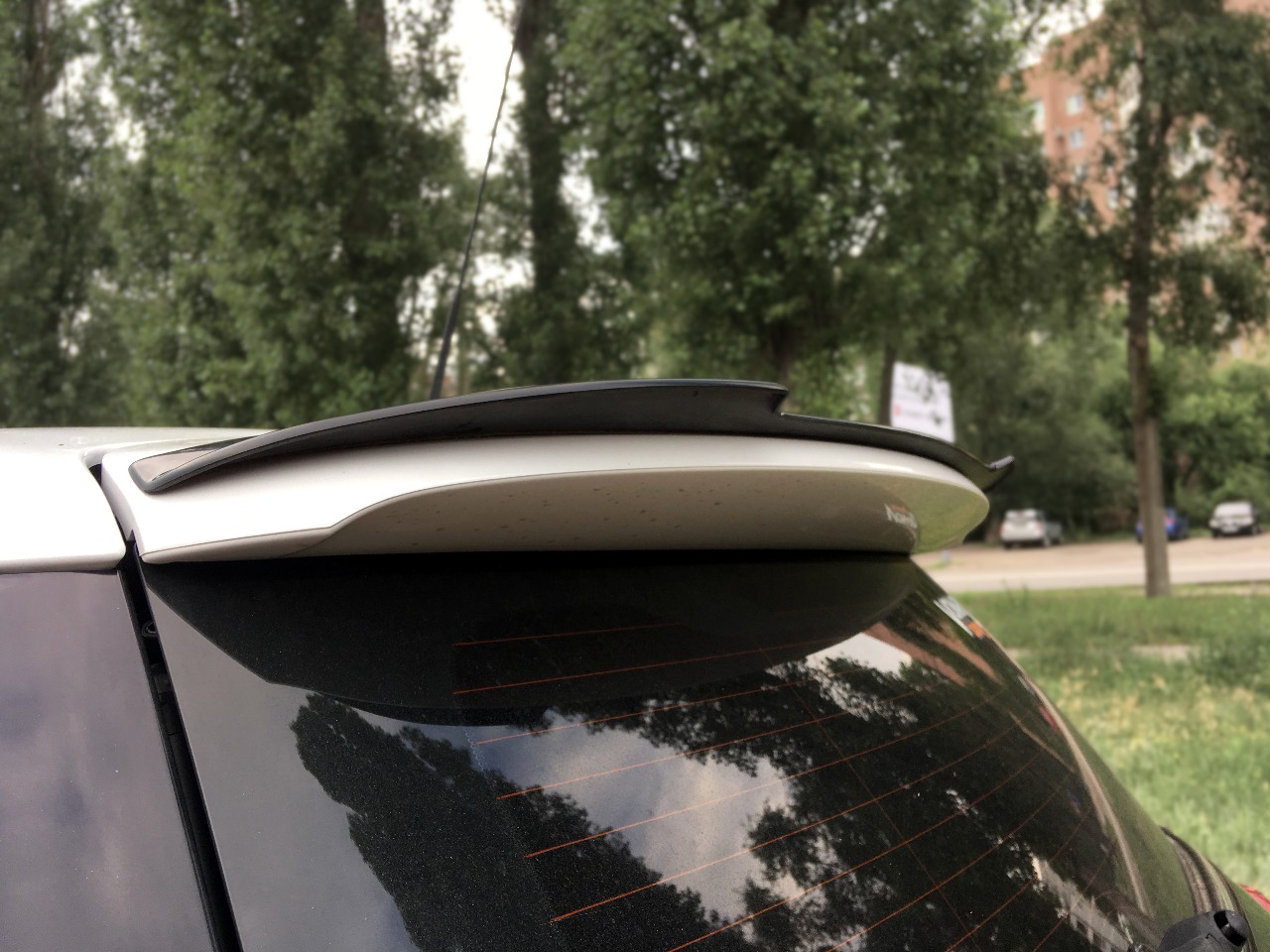 картинка Спойлер крышки багажника MINI R60 Countryman S (бэтмен стиль) vonard customs 