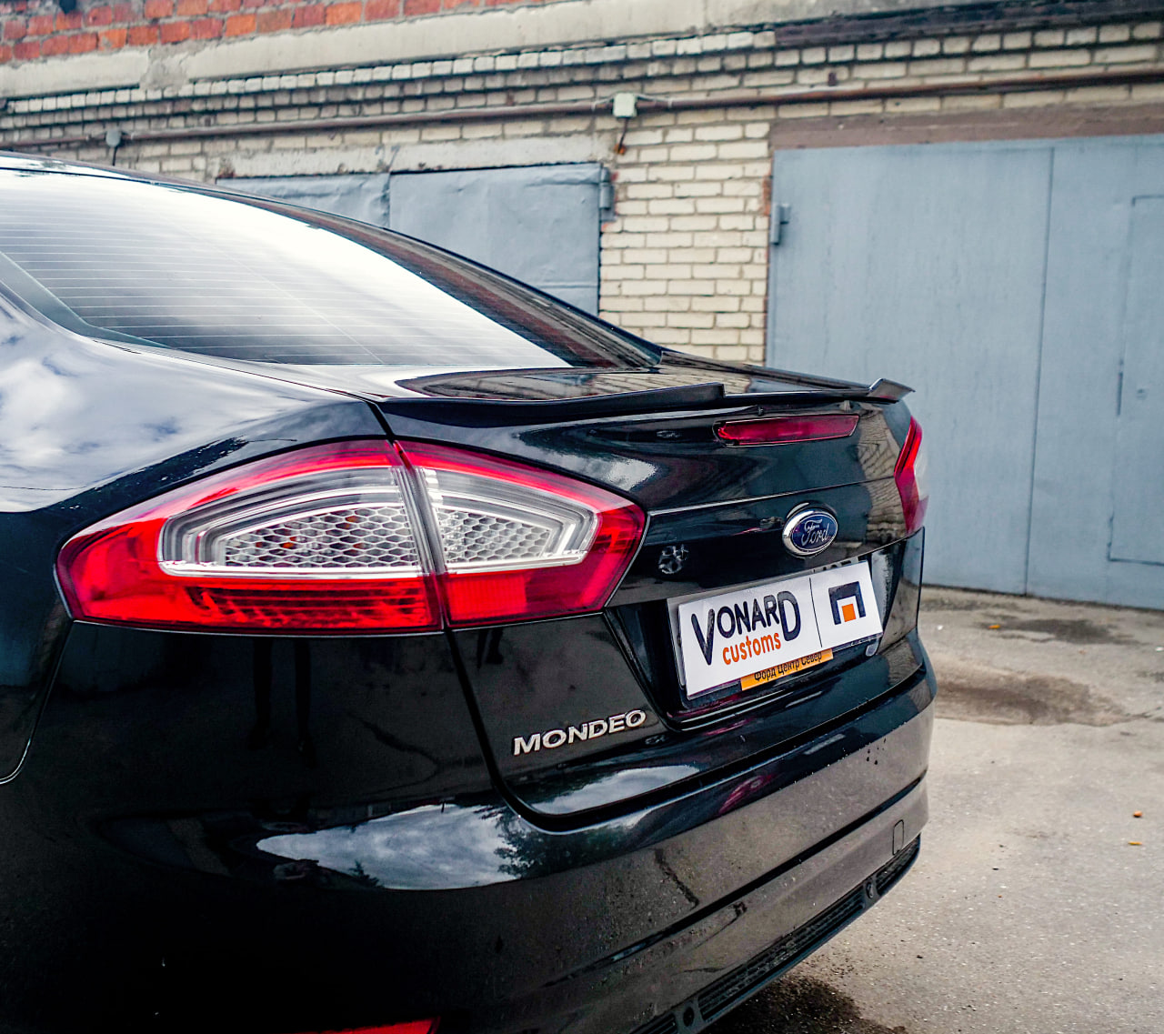 картинка Спойлер лезвие крышки багажника Ford Mondeo 4 vonard customs 