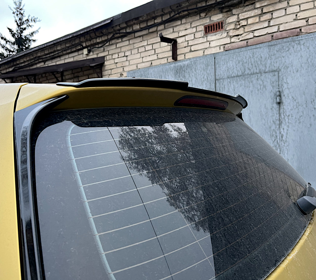 картинка Спойлер лезвие крышки багажника VW Golf 7 (короткий) vonard customs 